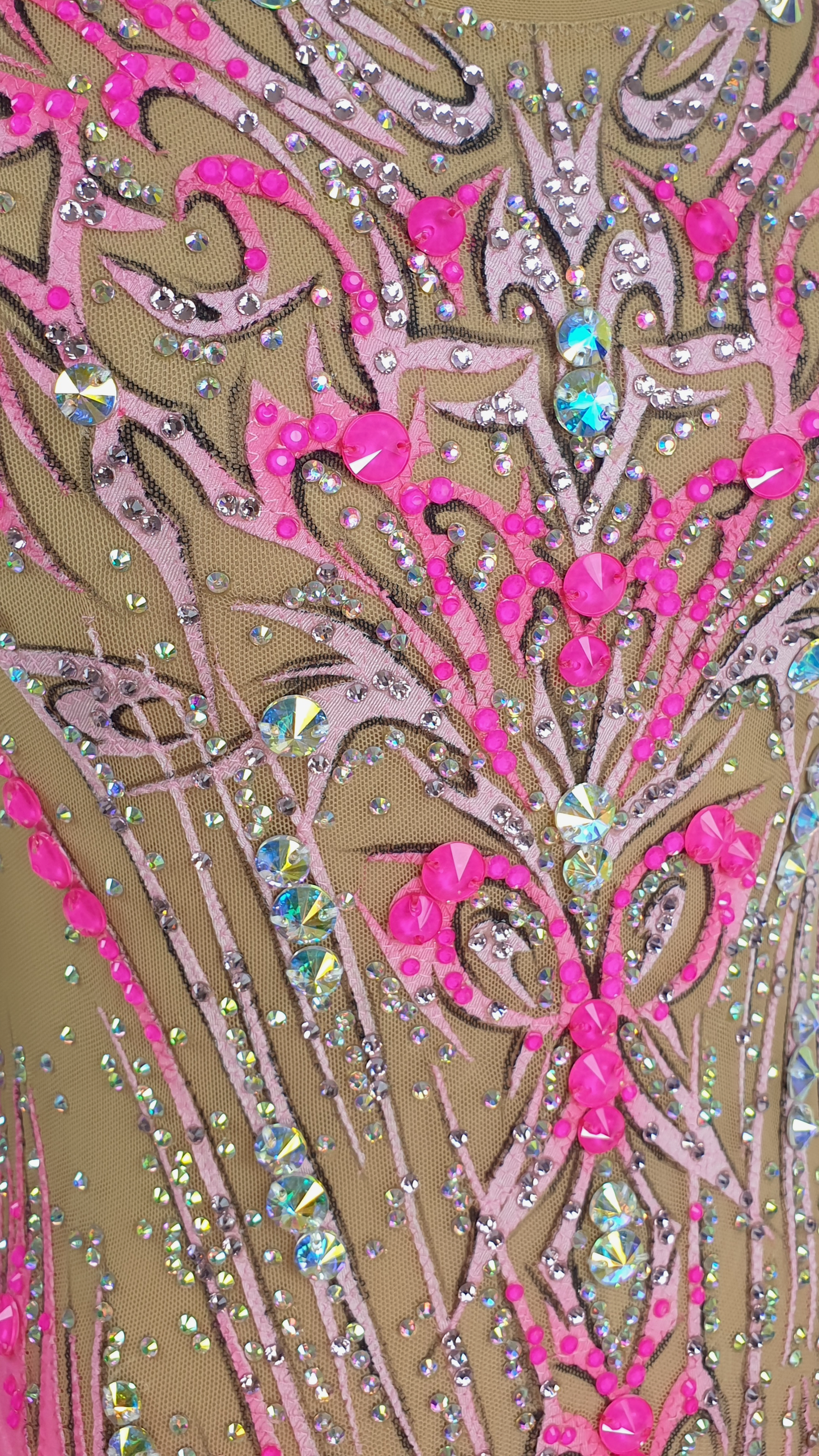 MYR400 rental price Pink-On-Pink Leotard (MYR1800 at Checkout Includes Security Deposit)