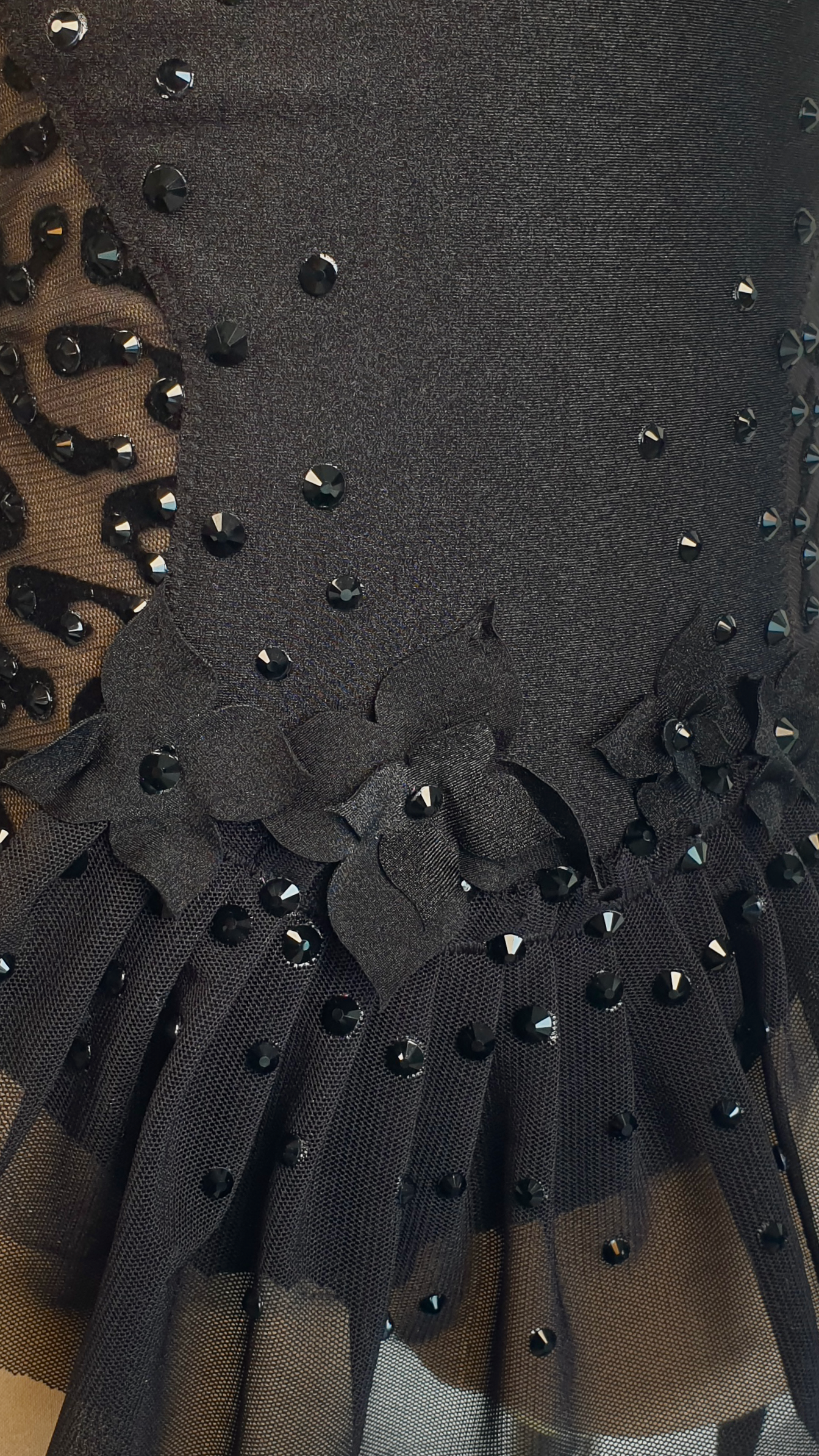 BRAND NEW UNWORN! MYR600 rental price Black Orange Floral Leotard (MYR2,500 at Checkout Includes Security Deposit)