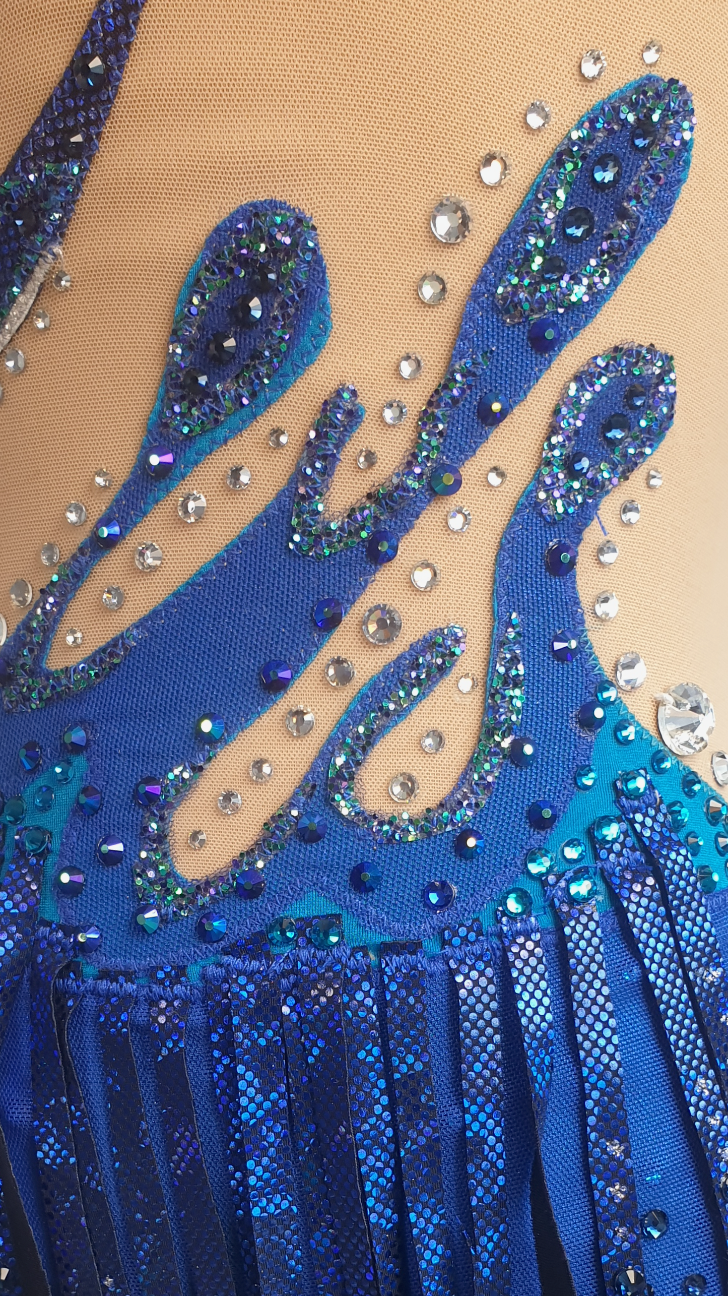 BRAND NEW UNWORN! MYR600 rental price Blue Ocean Leotard (MYR1,600 at Checkout Includes Security Deposit)