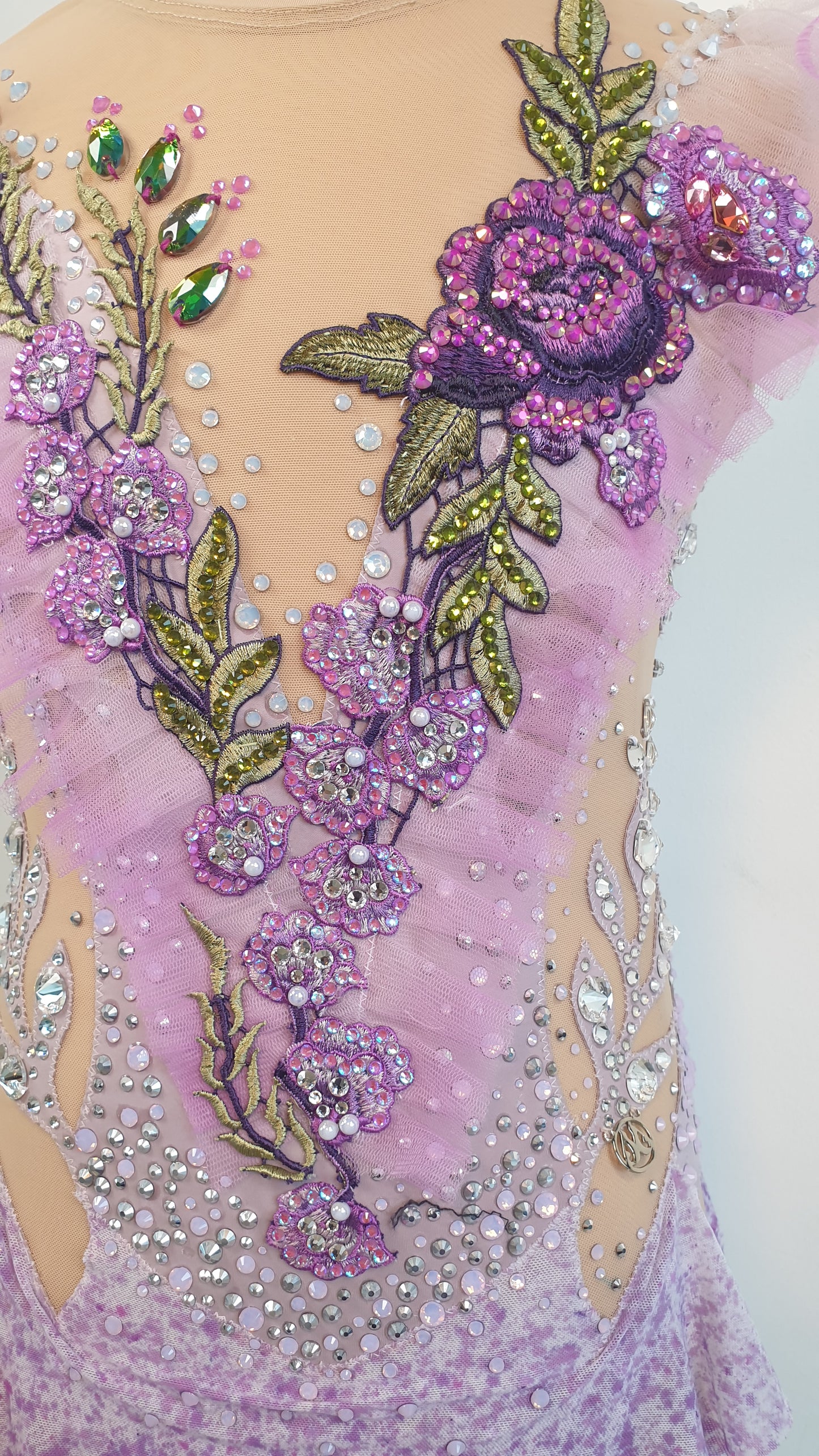 BRAND NEW UNWORN! MYR600 rental price Lavender Lace Leotard (MYR2,500 at Checkout Includes Security Deposit)