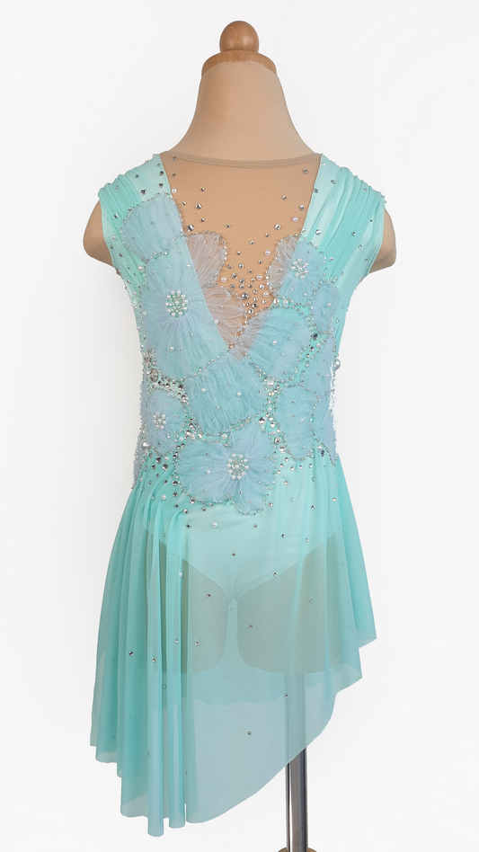 BRAND NEW UNWORN! MYR600 rental price Baby Blue Leotard (MYR2,500 at Checkout Includes Security Deposit)