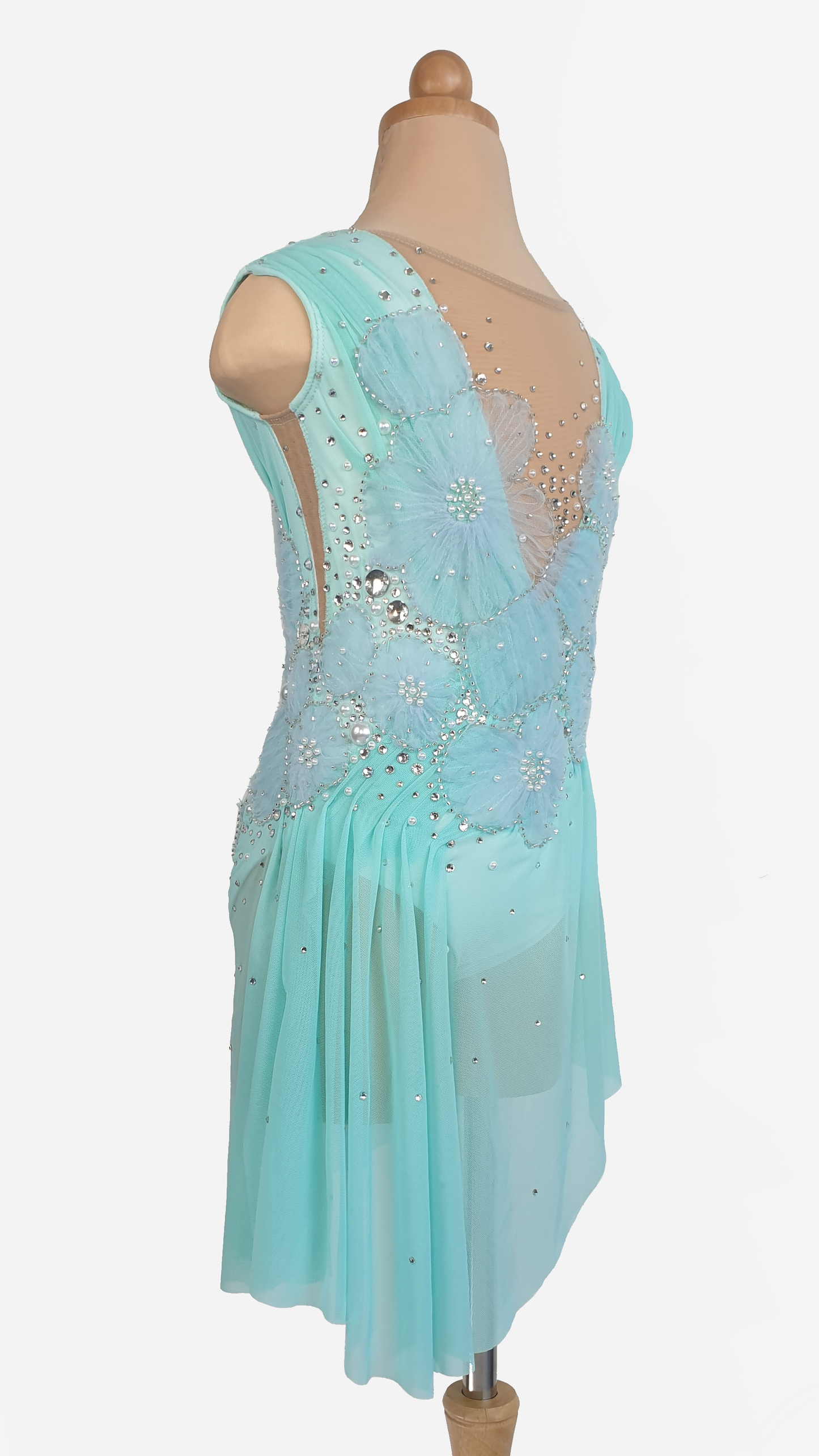 BRAND NEW UNWORN! MYR600 rental price Baby Blue Leotard (MYR2,500 at Checkout Includes Security Deposit)