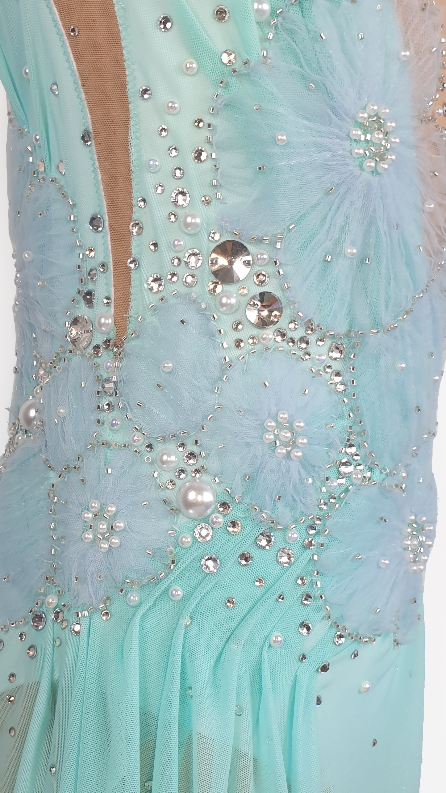 BRAND NEW UNWORN! MYR600 rental price Baby Blue Leotard (MYR2,500 at Checkout Includes Security Deposit)