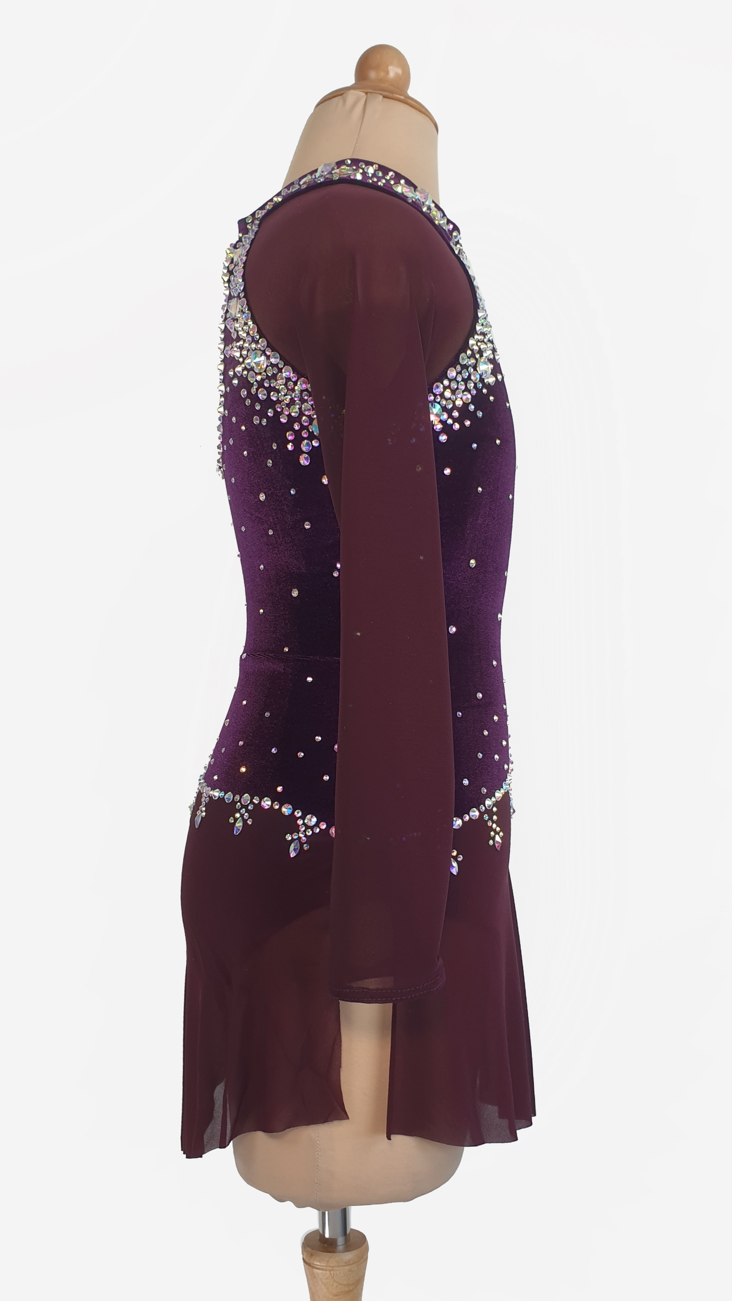 BRAND NEW UNWORN! MYR600 rental price Purple Plum Leotard (MYR2,500 at Checkout Includes Security Deposit)