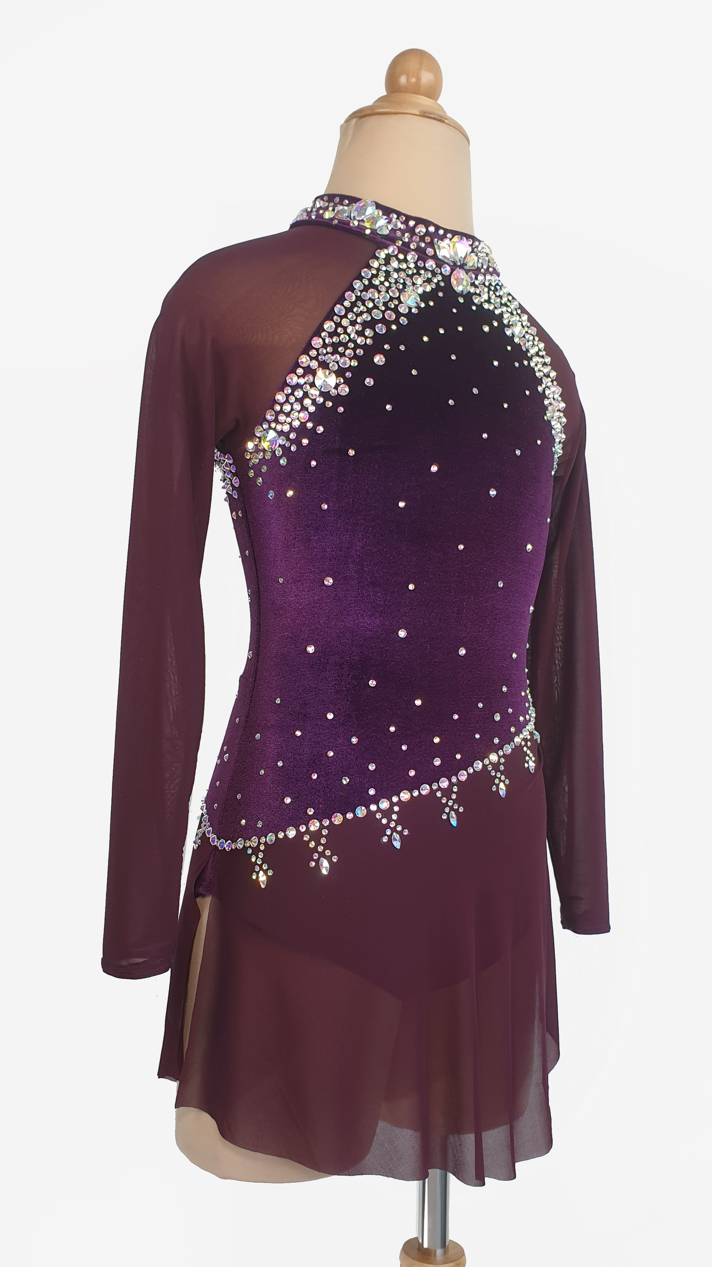 BRAND NEW UNWORN! MYR600 rental price Purple Plum Leotard (MYR2,500 at Checkout Includes Security Deposit)