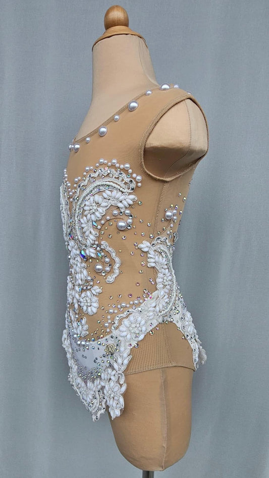 White Lace Leotard (H 112cm)