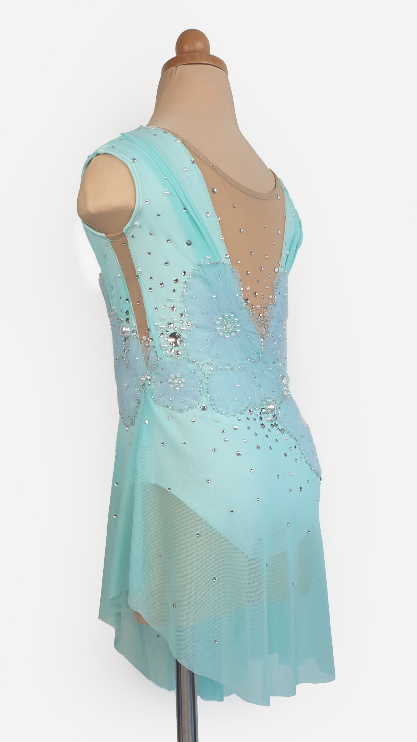 BRAND NEW UNWORN! MYR600 rental price Baby Blue Leotard (MYR2,500 at Checkout Includes Security Deposit)