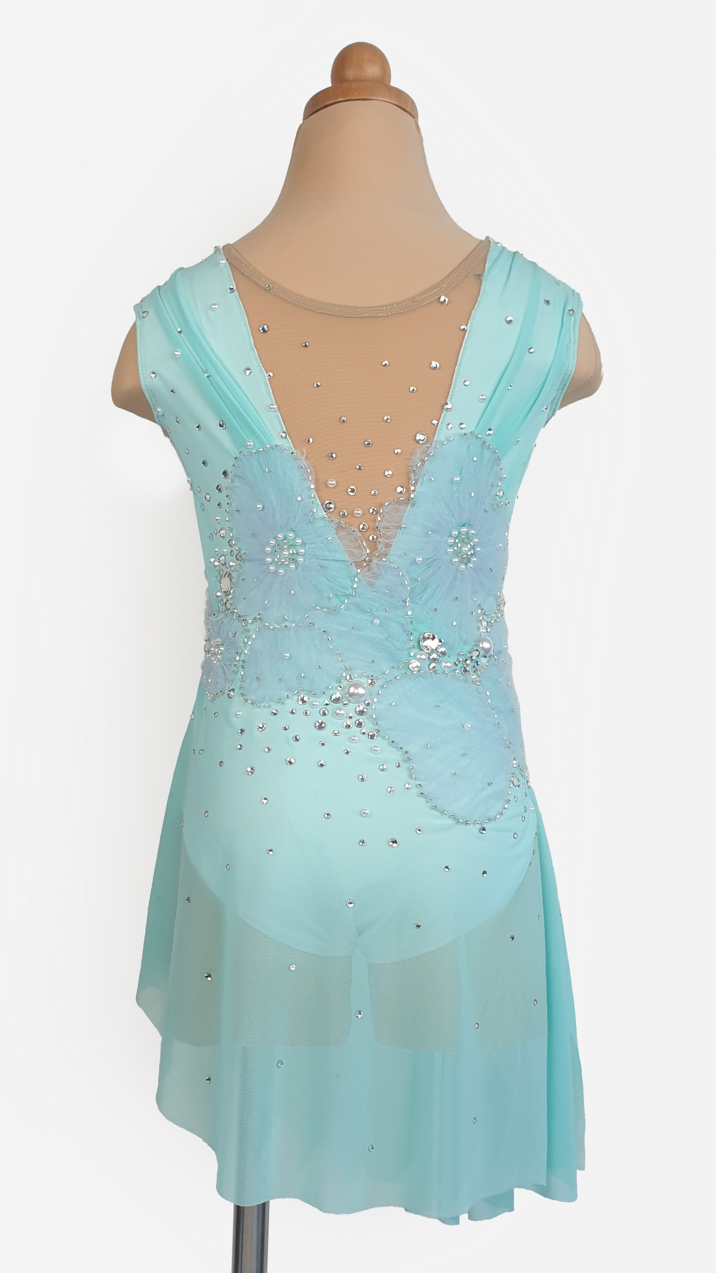 BRAND NEW UNWORN! MYR600 rental price Baby Blue Leotard (MYR2,500 at Checkout Includes Security Deposit)