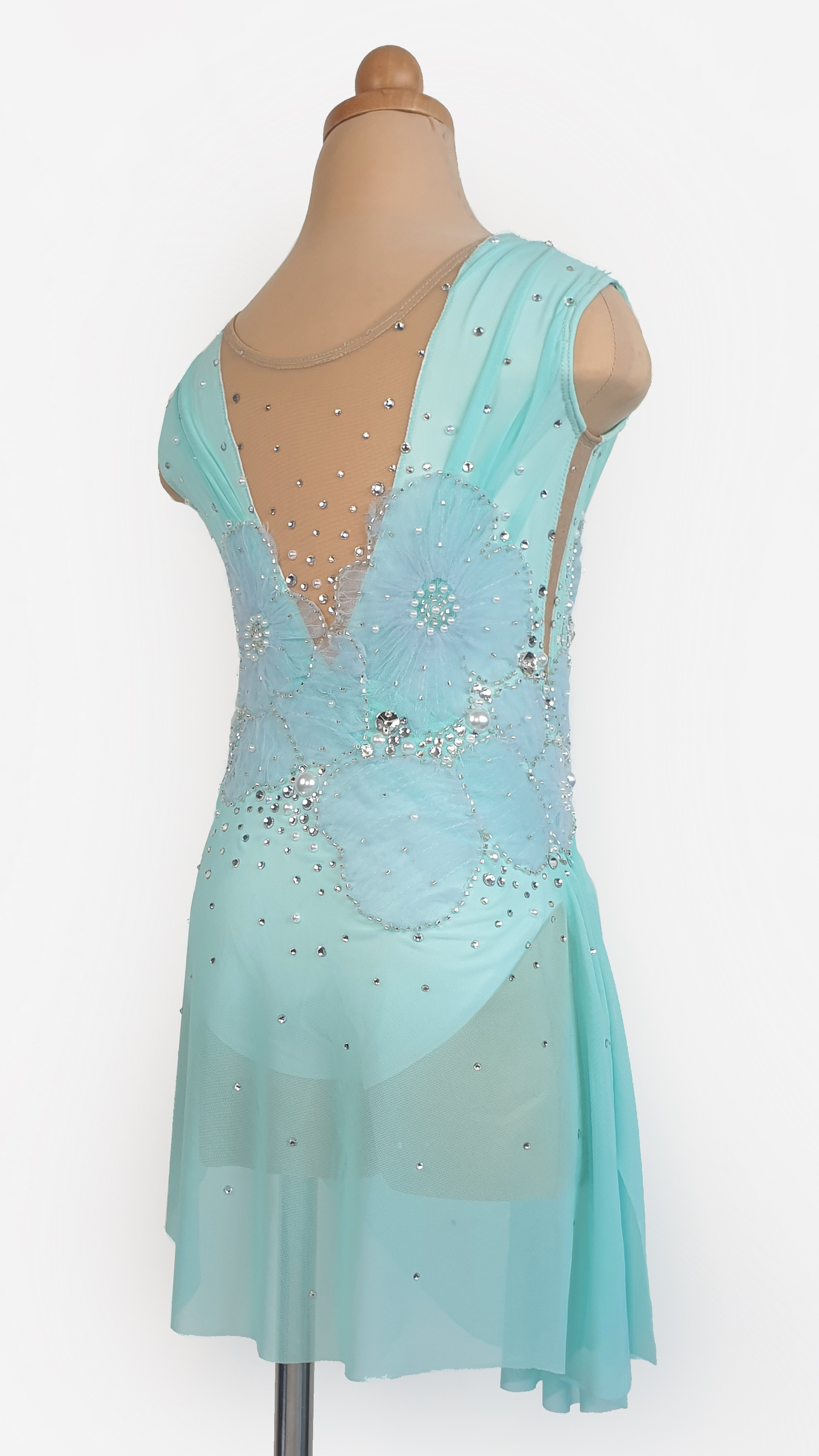 BRAND NEW UNWORN! MYR600 rental price Baby Blue Leotard (MYR2,500 at Checkout Includes Security Deposit)