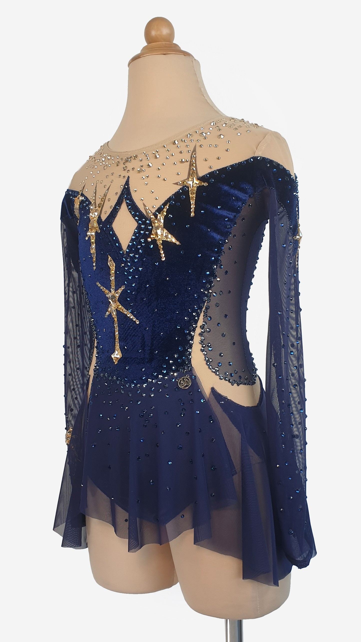 BRAND NEW UNWORN! MYR600 rental price Blue Star Leotard (MYR2,500 at Checkout Includes Security Deposit)