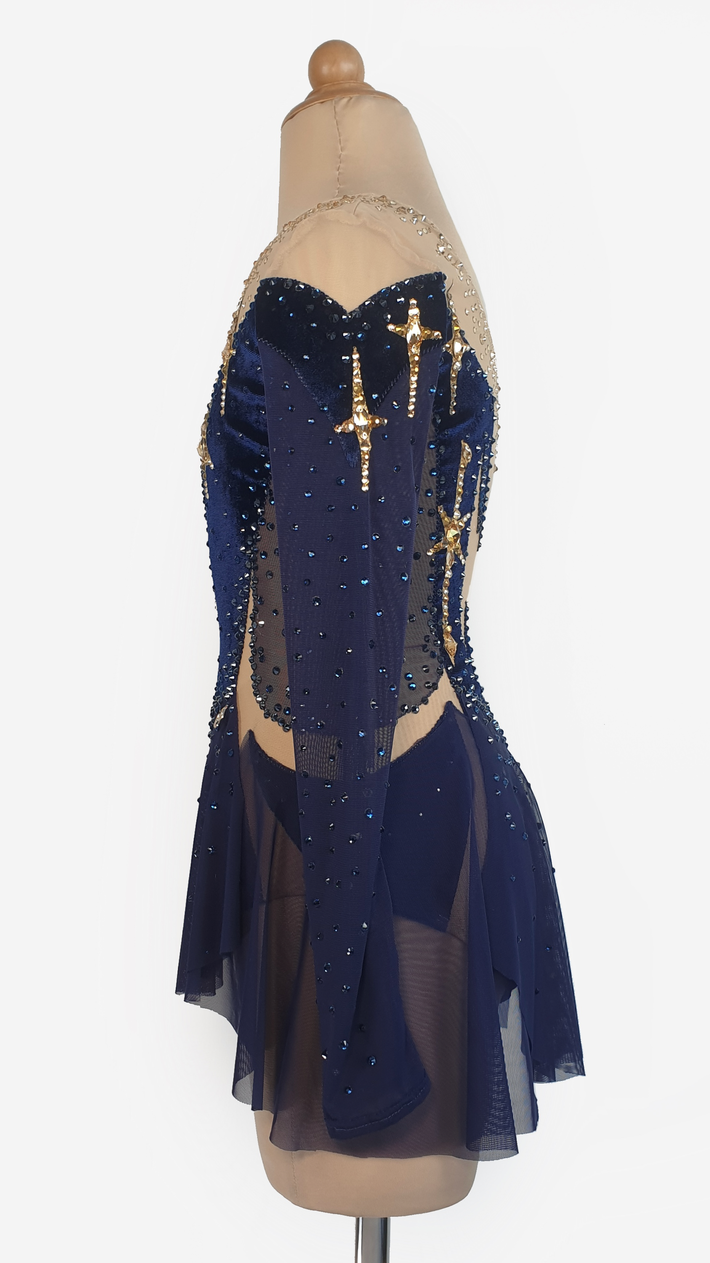 BRAND NEW UNWORN! MYR600 rental price Blue Star Leotard (MYR2,500 at Checkout Includes Security Deposit)