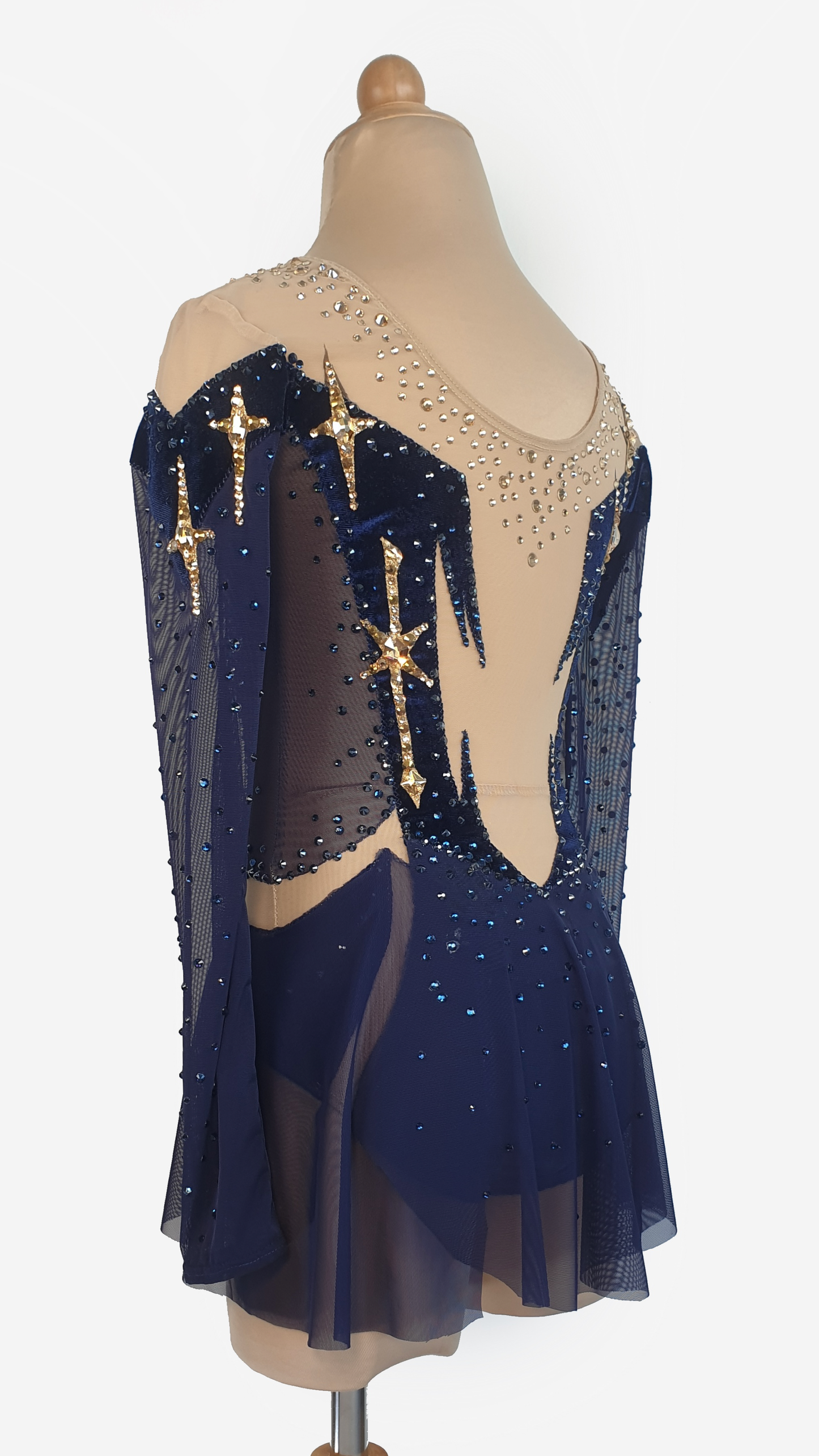 BRAND NEW UNWORN! MYR600 rental price Blue Star Leotard (MYR2,500 at Checkout Includes Security Deposit)