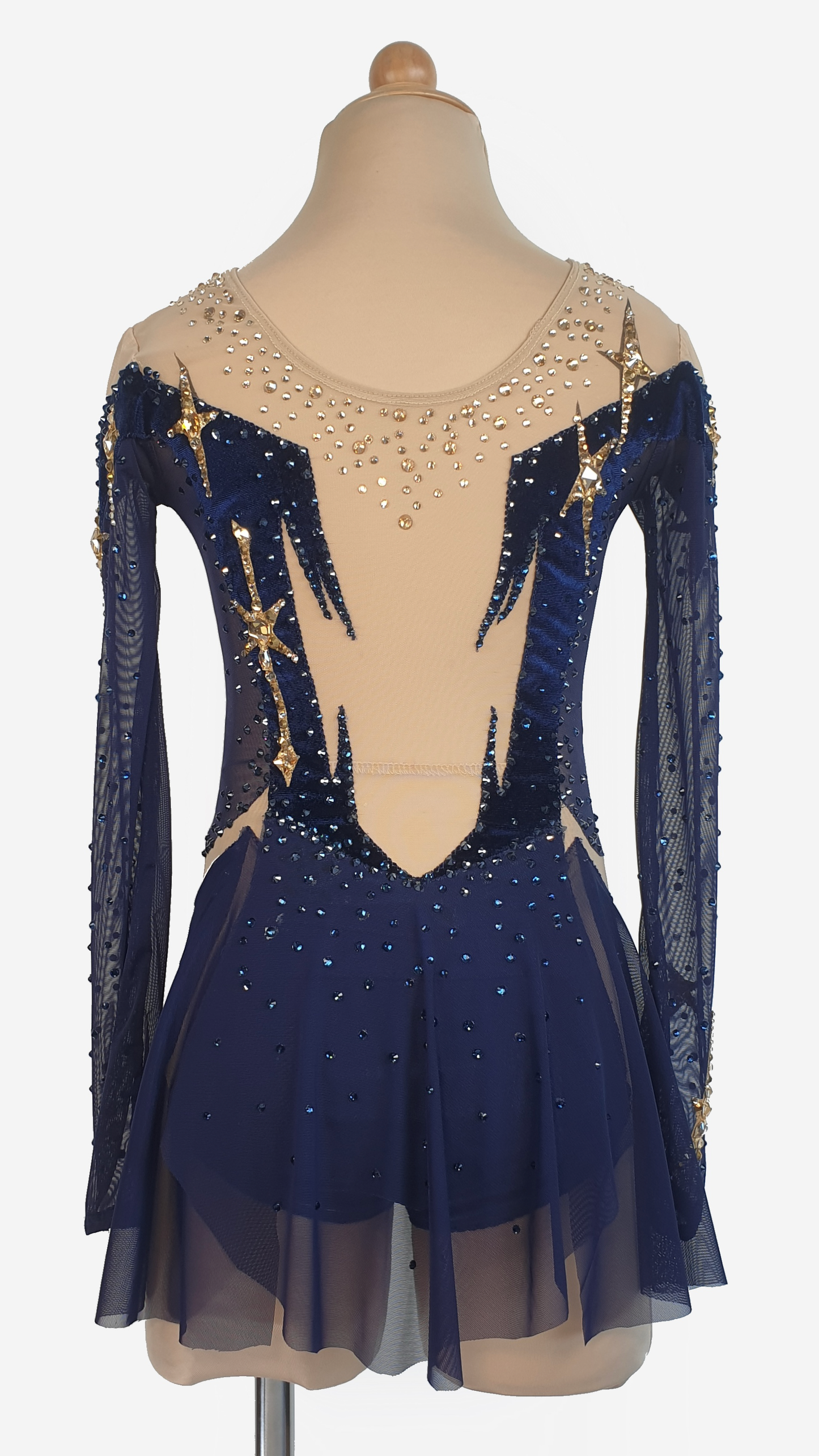 BRAND NEW UNWORN! MYR600 rental price Blue Star Leotard (MYR2,500 at Checkout Includes Security Deposit)