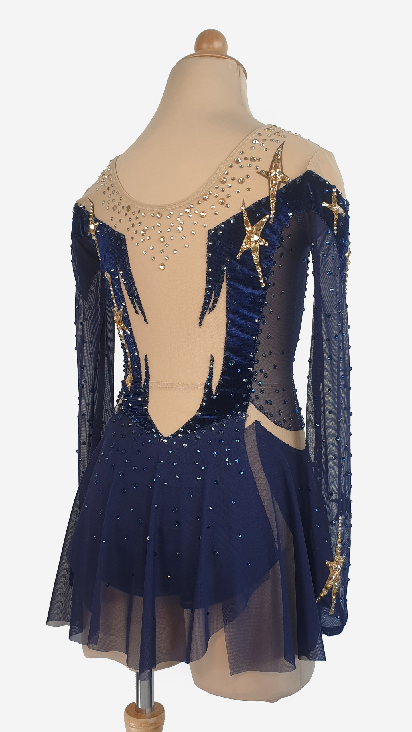 BRAND NEW UNWORN! MYR600 rental price Blue Star Leotard (MYR2,500 at Checkout Includes Security Deposit)
