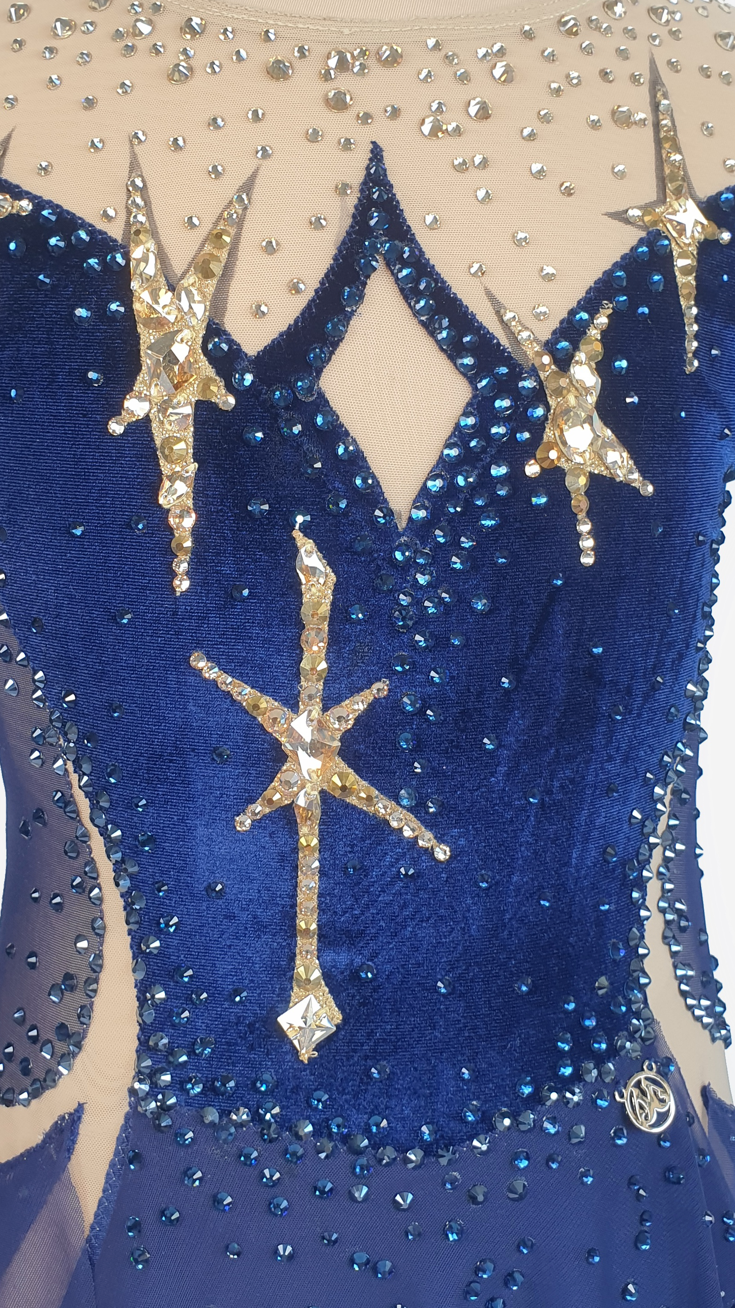 BRAND NEW UNWORN! MYR600 rental price Blue Star Leotard (MYR2,500 at Checkout Includes Security Deposit)