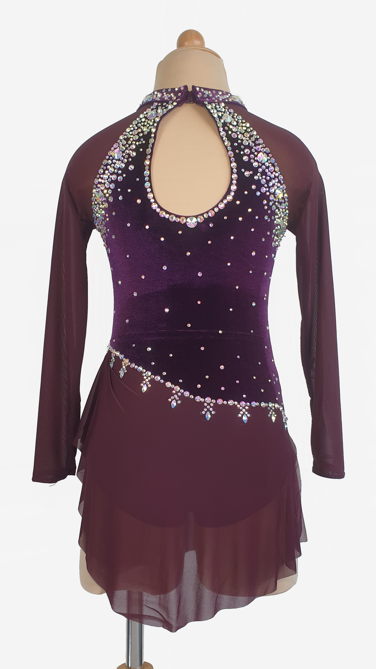 BRAND NEW UNWORN! MYR600 rental price Purple Plum Leotard (MYR2,500 at Checkout Includes Security Deposit)