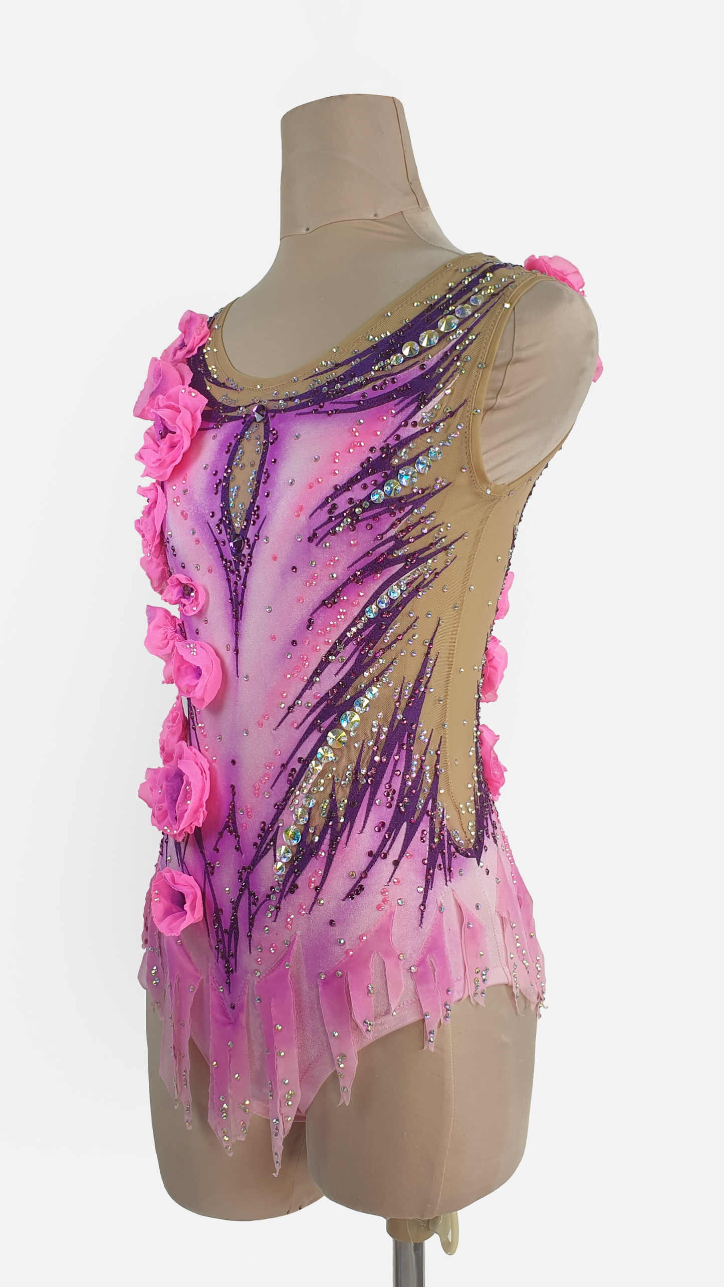 MYR400 rental price Floral Cascade Leotard (MYR1800 at Checkout Includes Security Deposit)