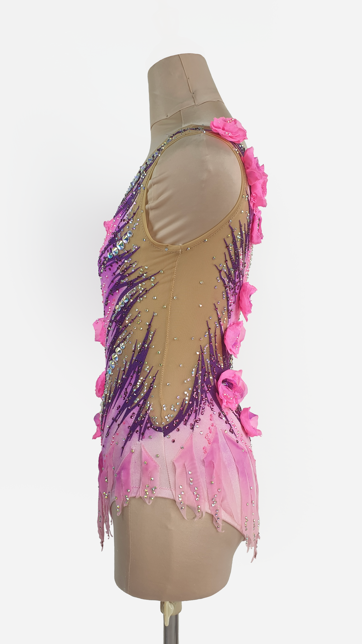 MYR400 rental price Floral Cascade Leotard (MYR1800 at Checkout Includes Security Deposit)