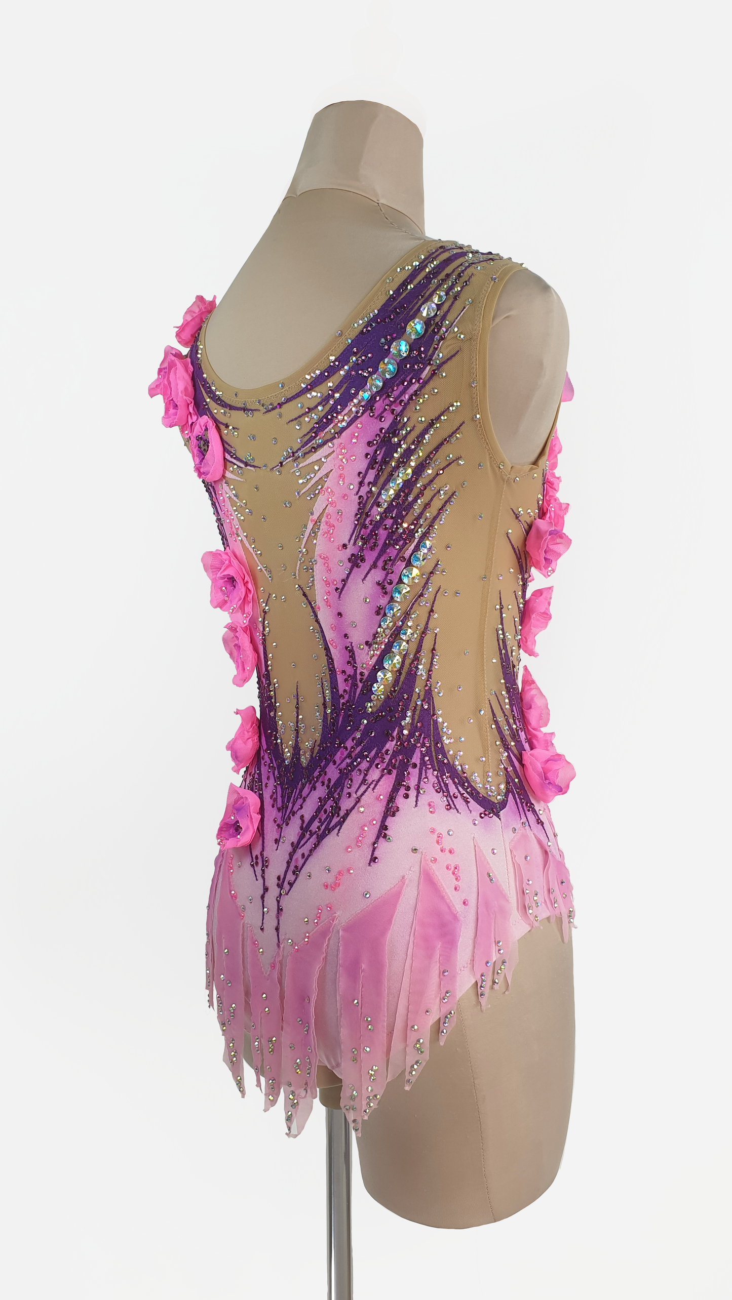 MYR400 rental price Floral Cascade Leotard (MYR1800 at Checkout Includes Security Deposit)