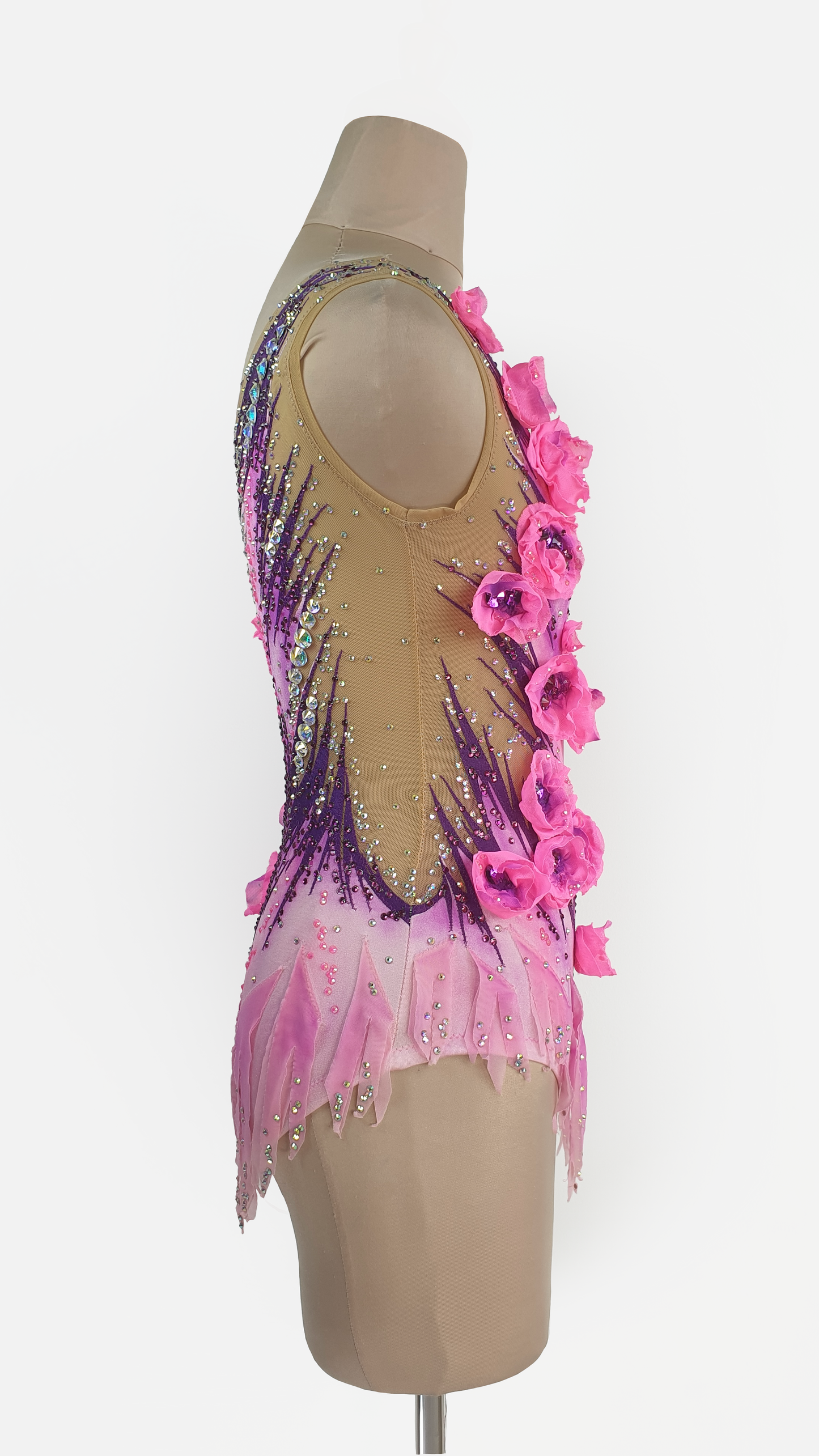 MYR400 rental price Floral Cascade Leotard (MYR1800 at Checkout Includes Security Deposit)