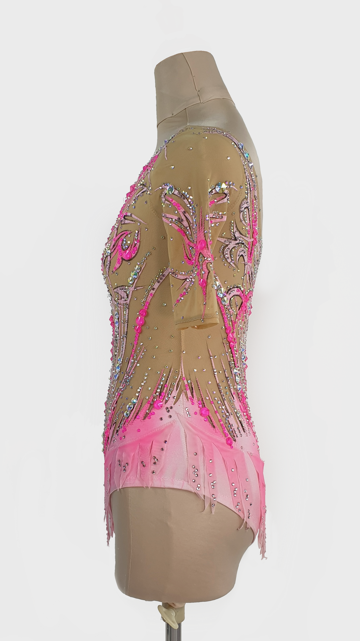 MYR400 rental price Pink-On-Pink Leotard (MYR1800 at Checkout Includes Security Deposit)