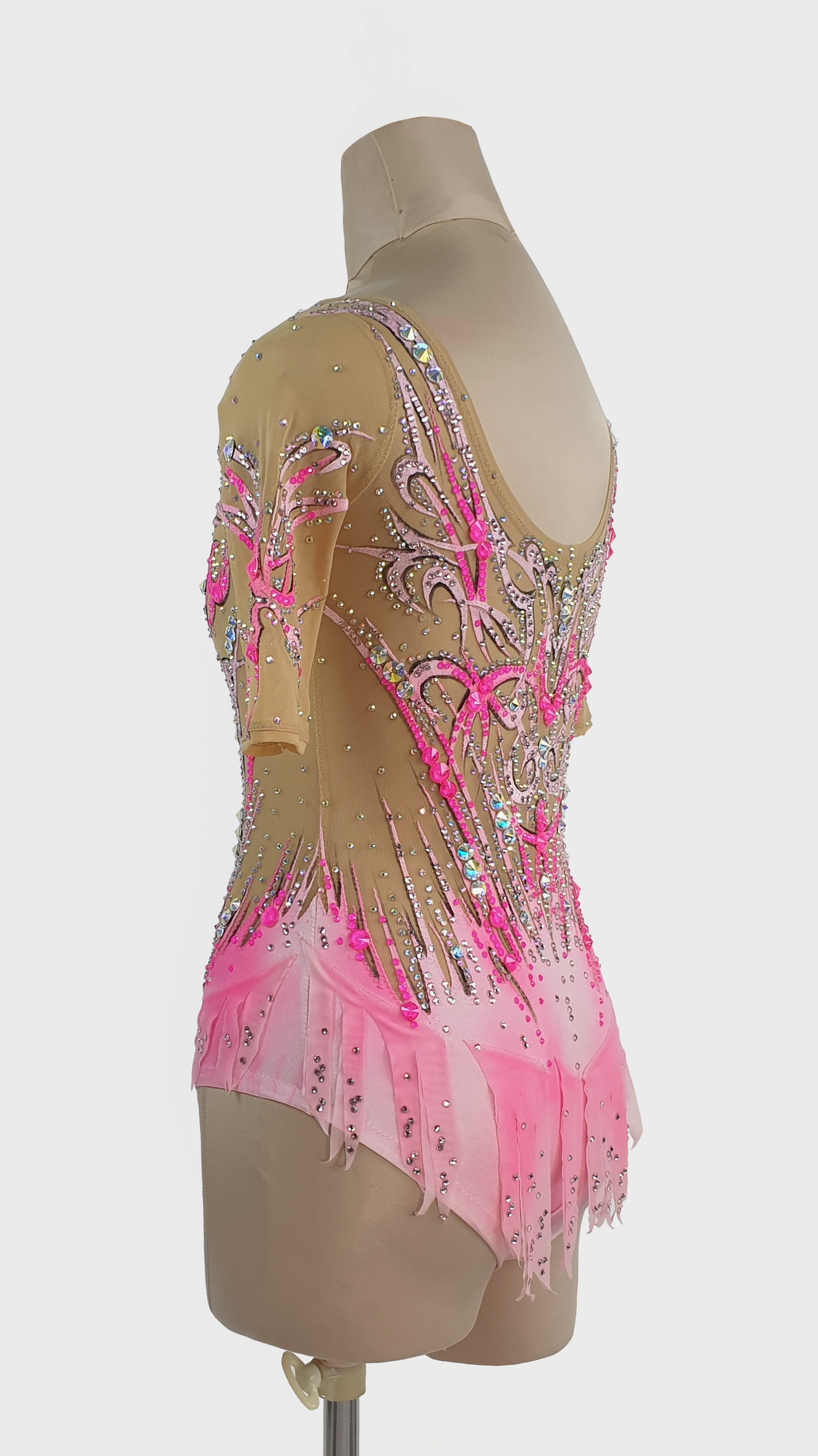 MYR400 rental price Pink-On-Pink Leotard (MYR1800 at Checkout Includes Security Deposit)