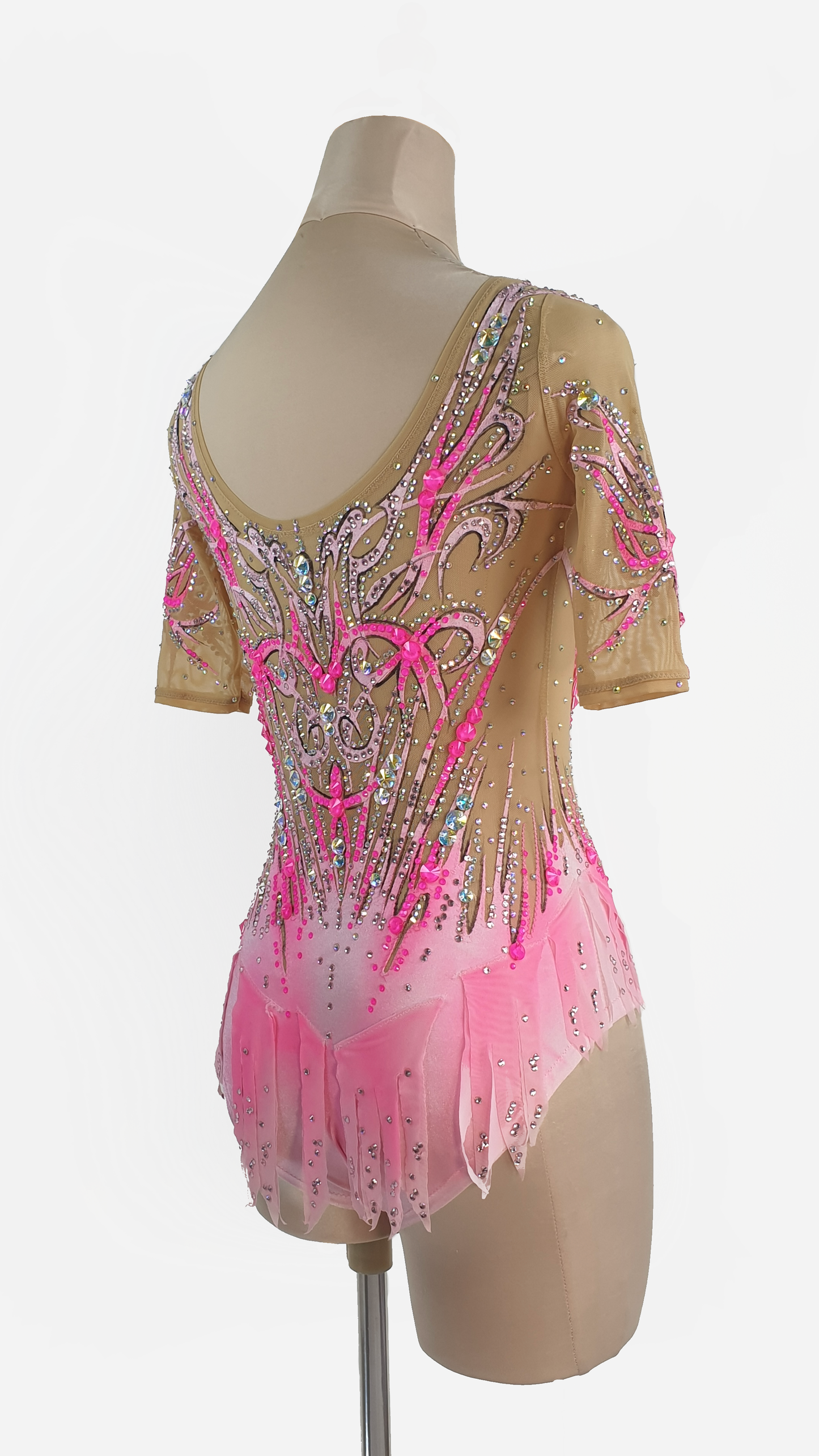 MYR400 rental price Pink-On-Pink Leotard (MYR1800 at Checkout Includes Security Deposit)