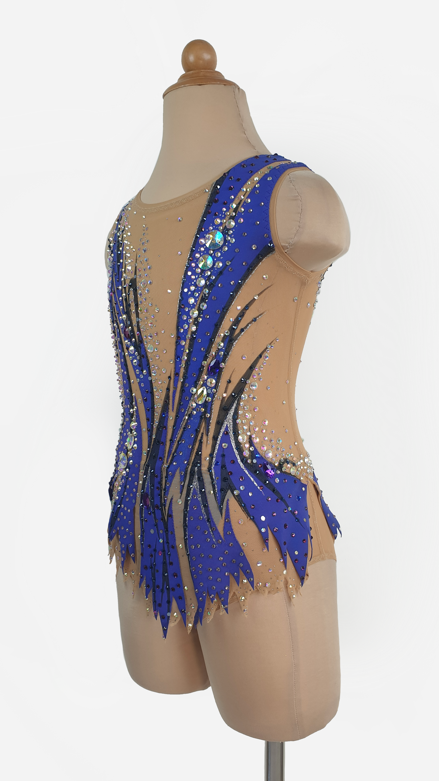 MYR350 rental price Royal Blue Leotard (MYR1400 at Checkout Includes Security Deposit)