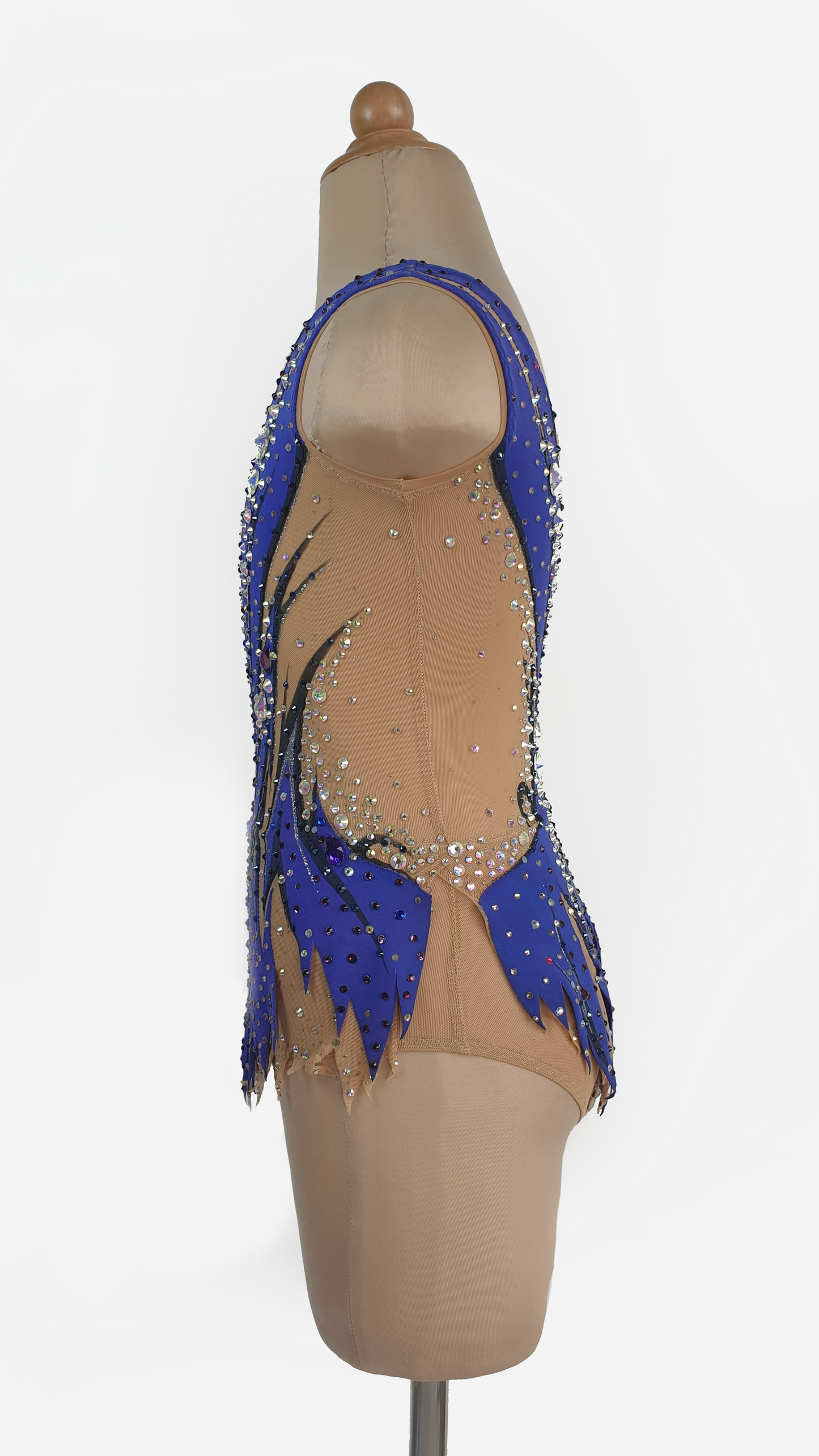 MYR350 rental price Royal Blue Leotard (MYR1400 at Checkout Includes Security Deposit)