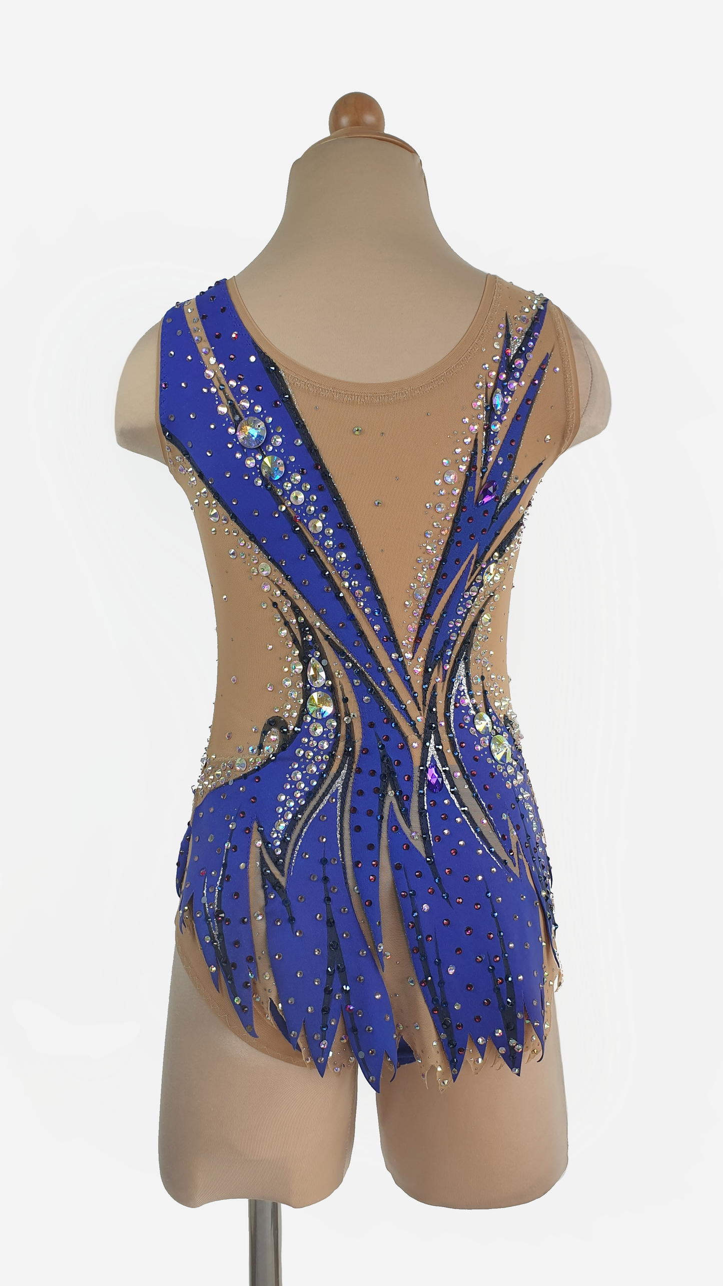 MYR350 rental price Royal Blue Leotard (MYR1400 at Checkout Includes Security Deposit)
