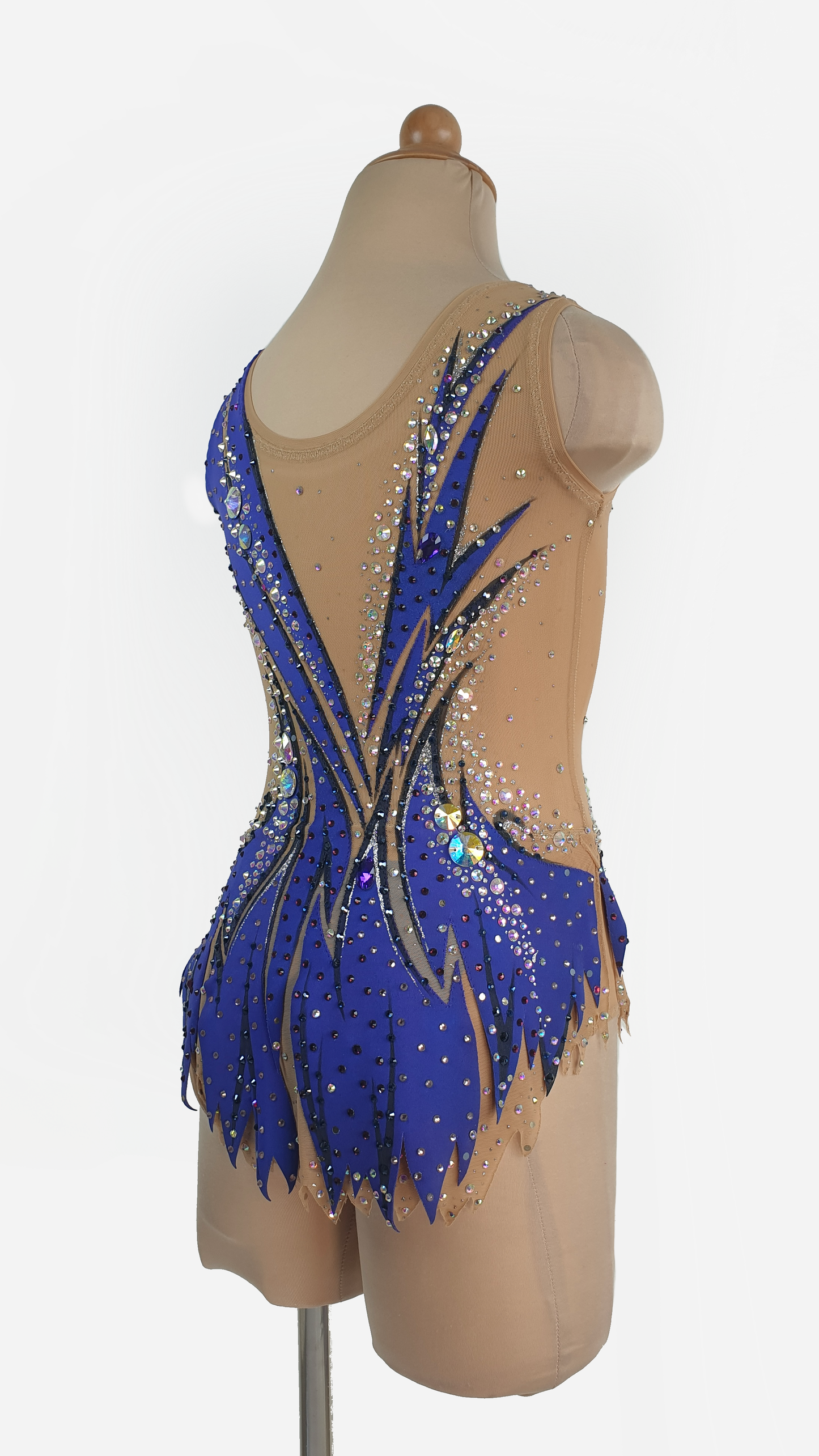 MYR350 rental price Royal Blue Leotard (MYR1400 at Checkout Includes Security Deposit)