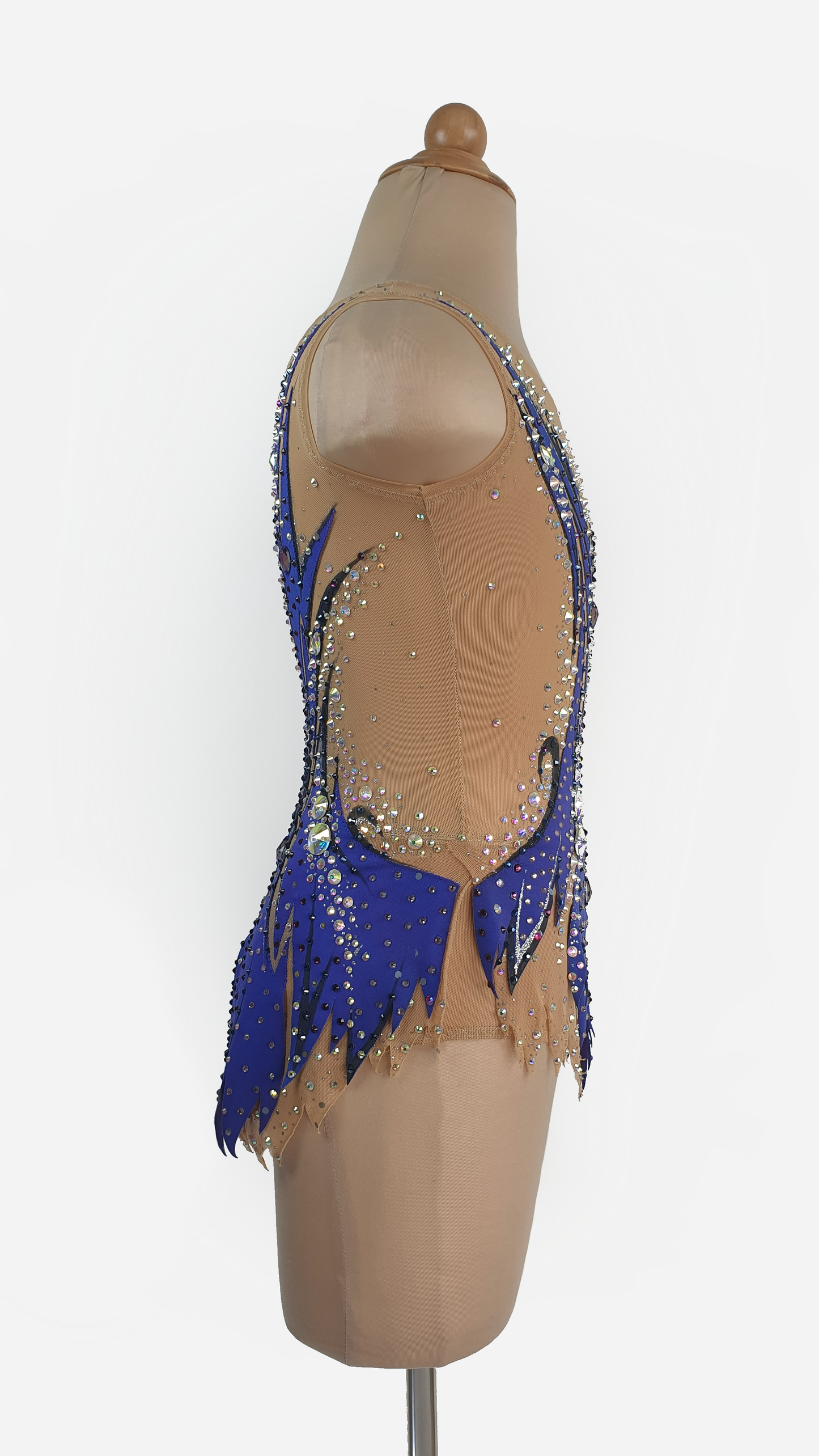 MYR350 rental price Royal Blue Leotard (MYR1400 at Checkout Includes Security Deposit)