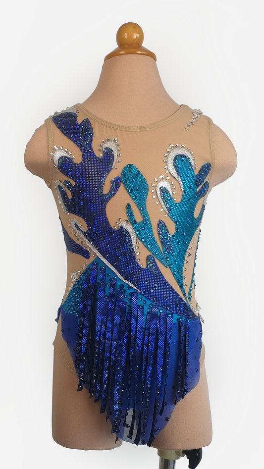 BRAND NEW UNWORN! MYR600 rental price Blue Ocean Leotard (MYR1,600 at Checkout Includes Security Deposit)