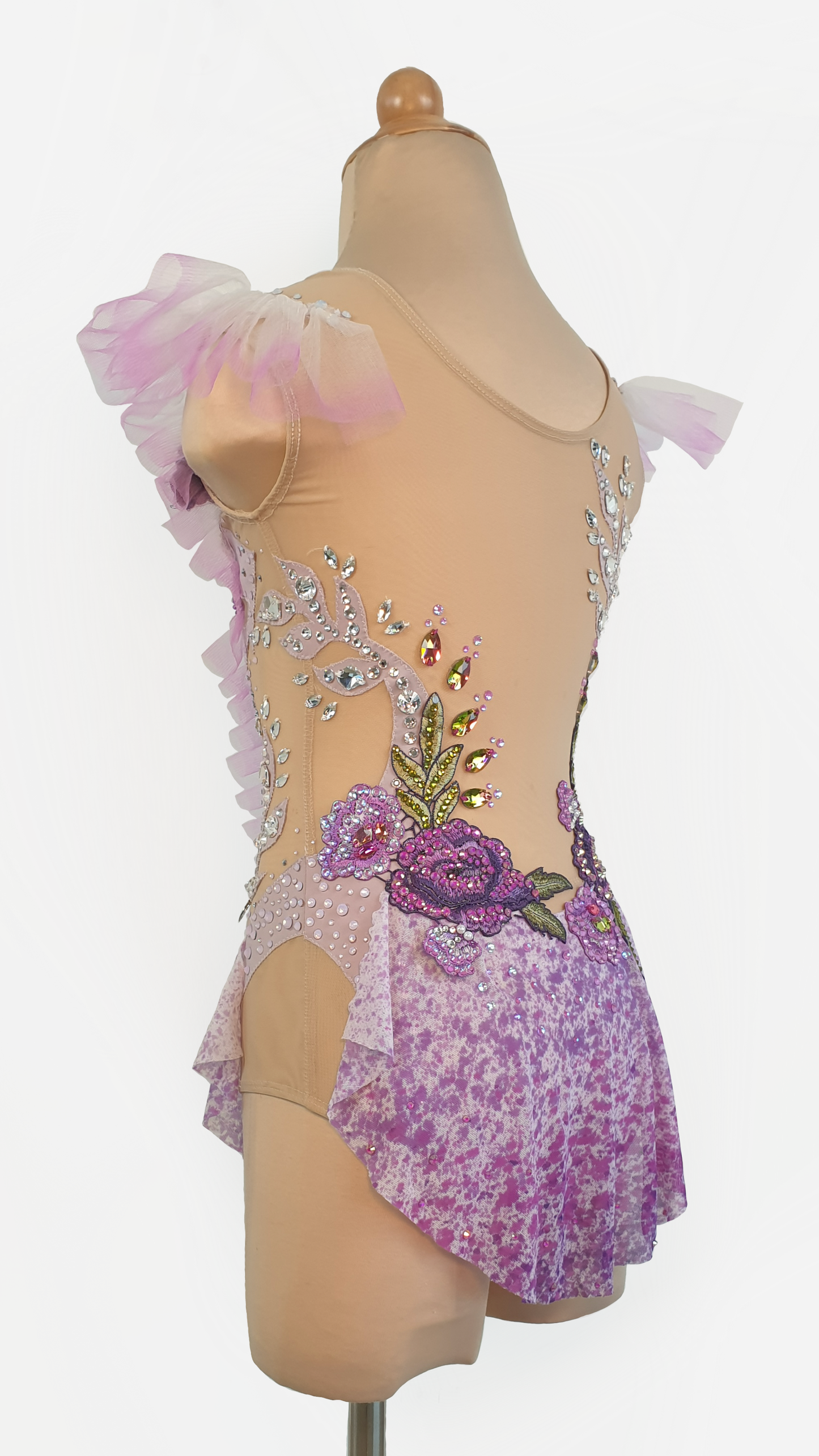 BRAND NEW UNWORN! MYR600 rental price Lavender Lace Leotard (MYR2,500 at Checkout Includes Security Deposit)