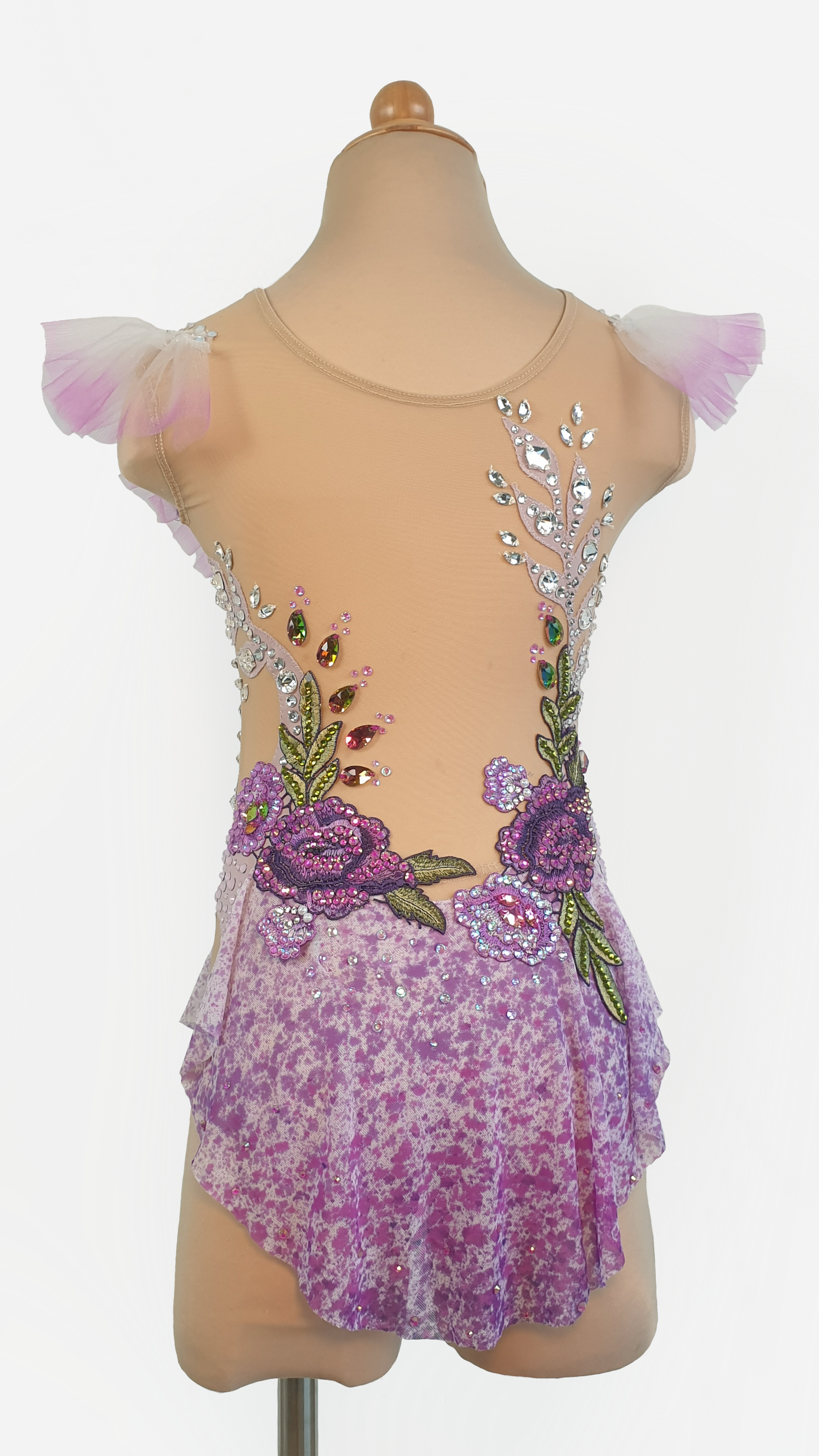 BRAND NEW UNWORN! MYR600 rental price Lavender Lace Leotard (MYR2,500 at Checkout Includes Security Deposit)