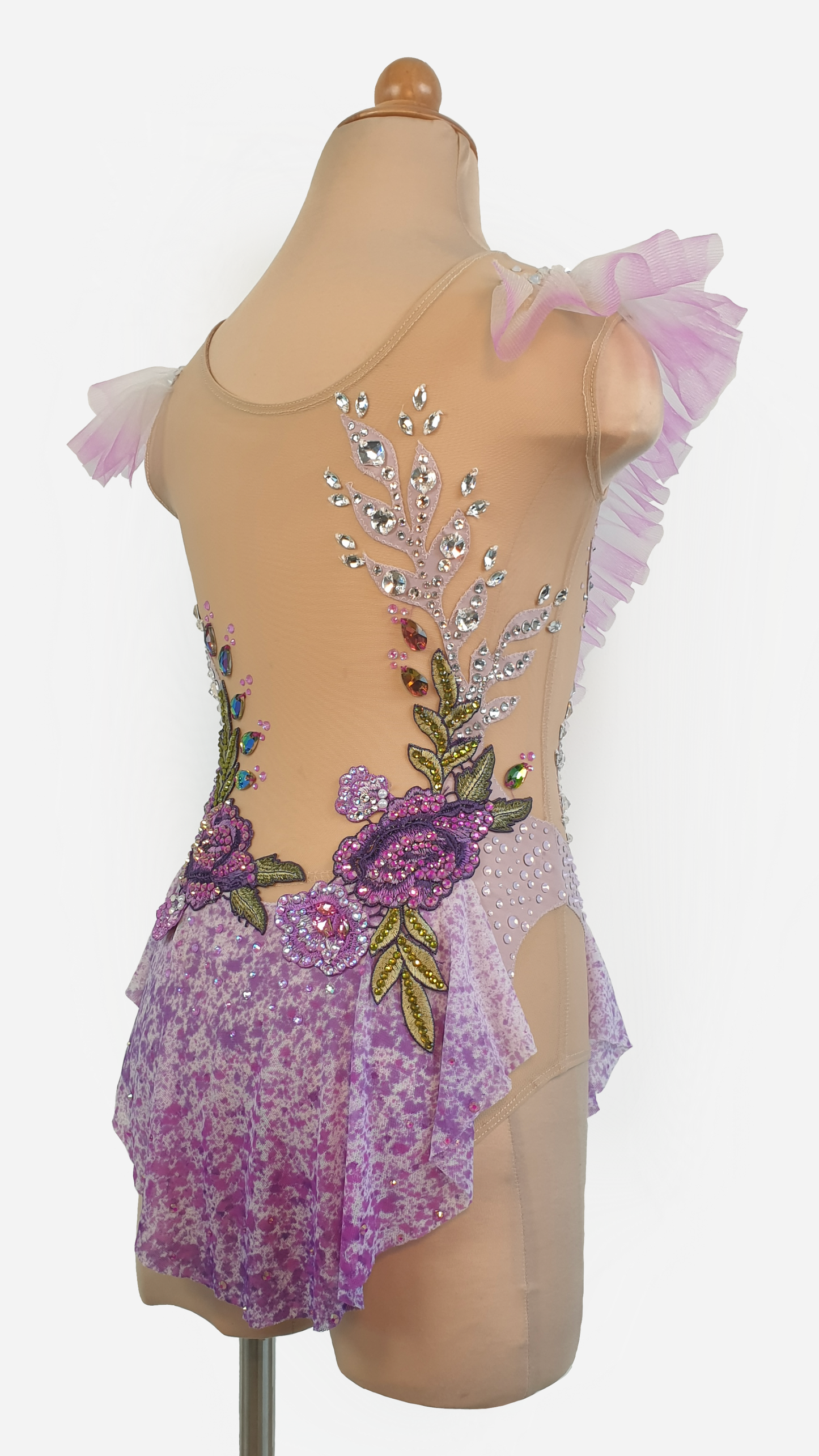 BRAND NEW UNWORN! MYR600 rental price Lavender Lace Leotard (MYR2,500 at Checkout Includes Security Deposit)