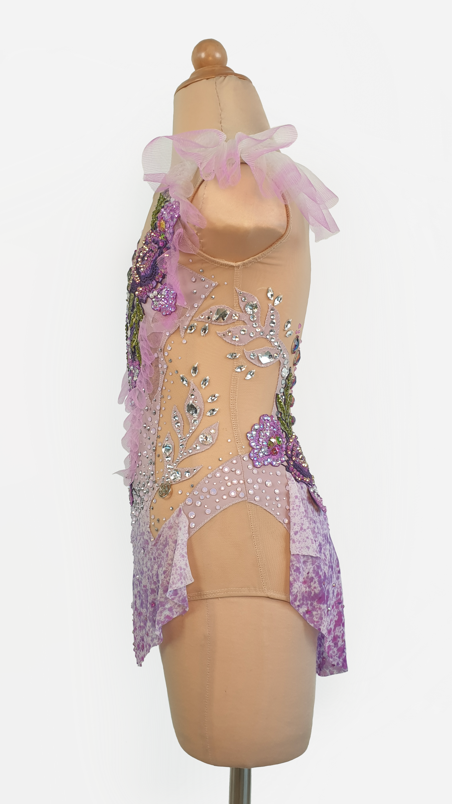 BRAND NEW UNWORN! MYR600 rental price Lavender Lace Leotard (MYR2,500 at Checkout Includes Security Deposit)