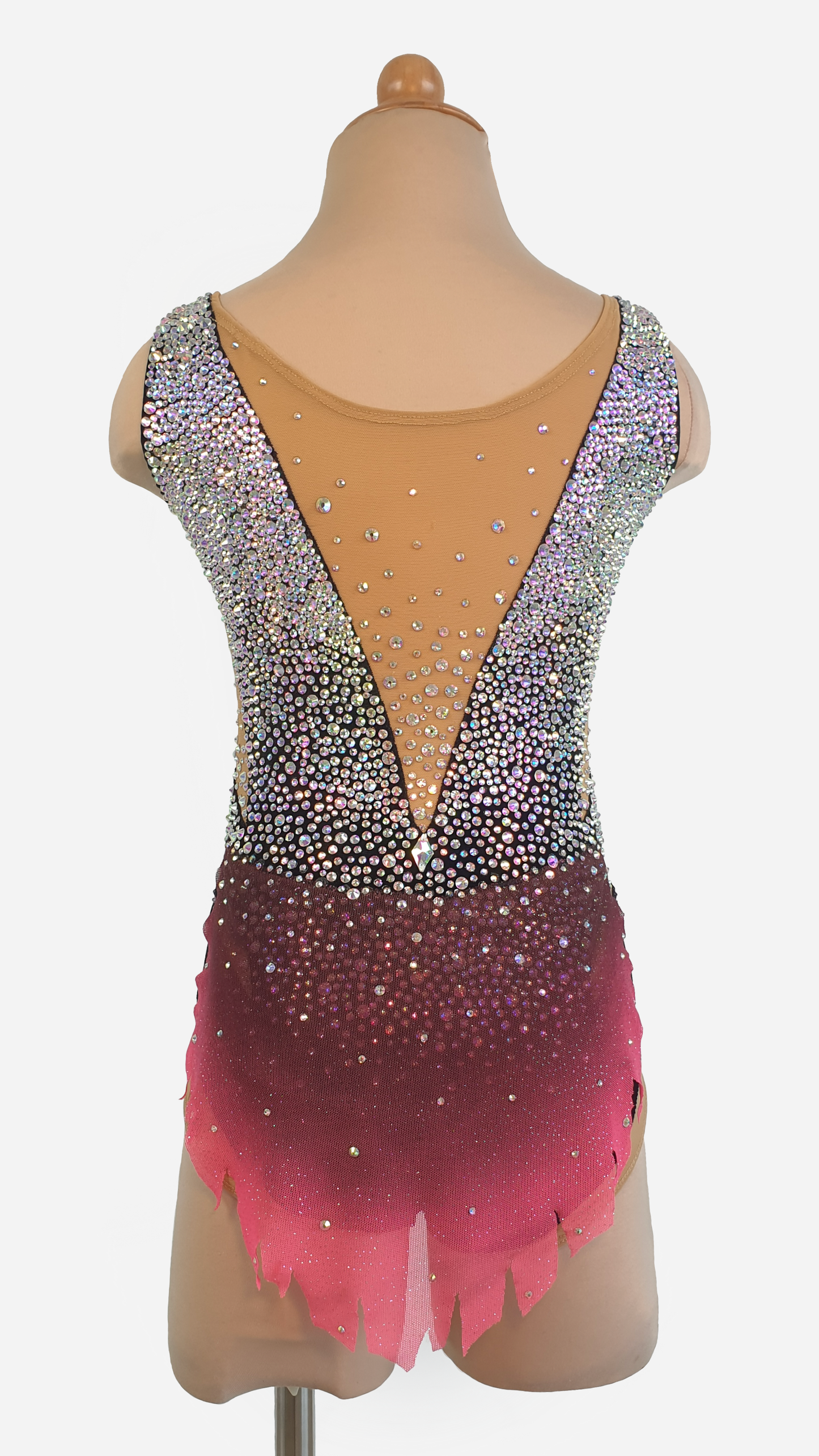 BRAND NEW UNWORN! MYR600 rental price Black Bedazzled Leotard (MYR2,500 at Checkout Includes Security Deposit)