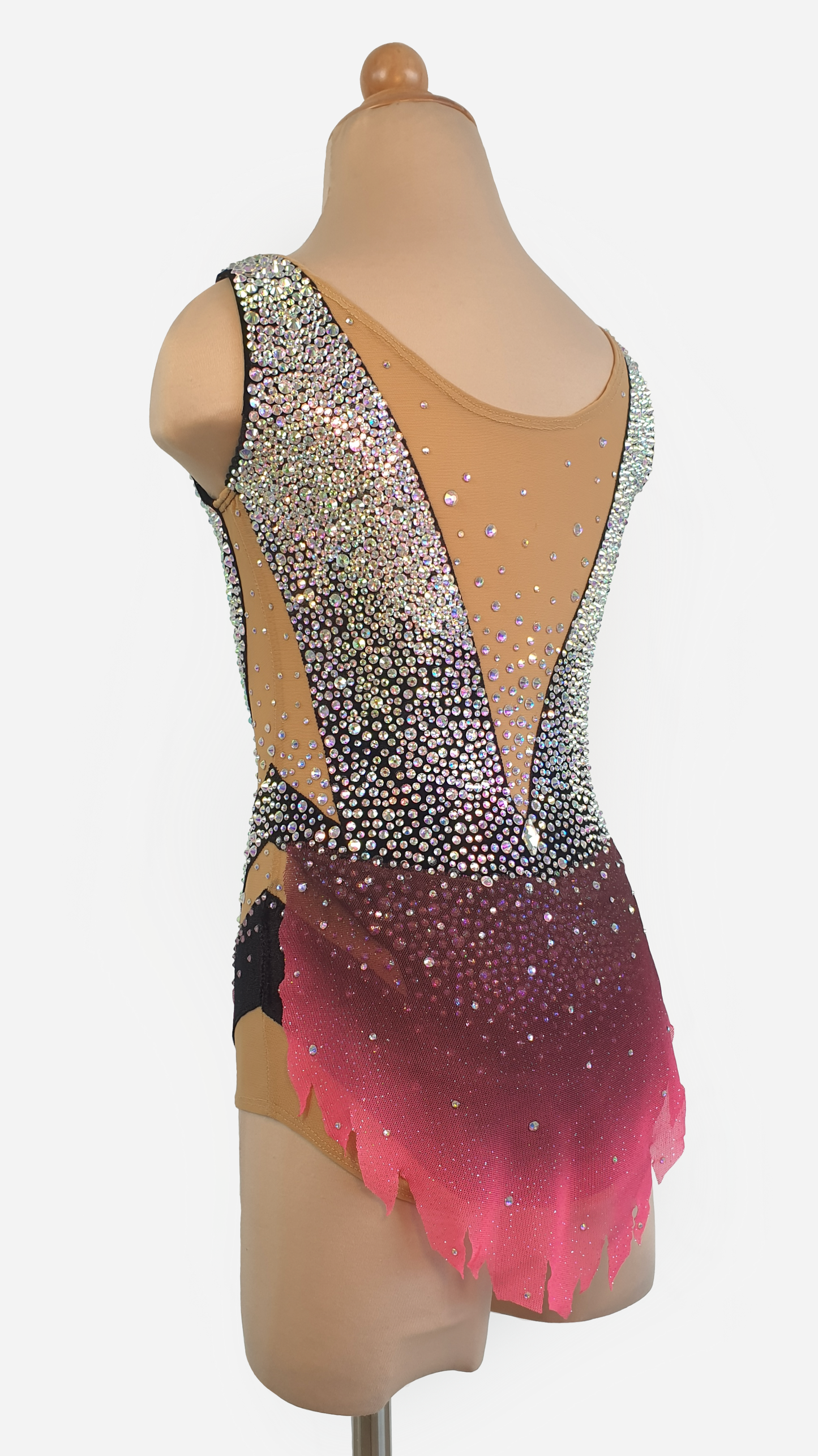 BRAND NEW UNWORN! MYR600 rental price Black Bedazzled Leotard (MYR2,500 at Checkout Includes Security Deposit)