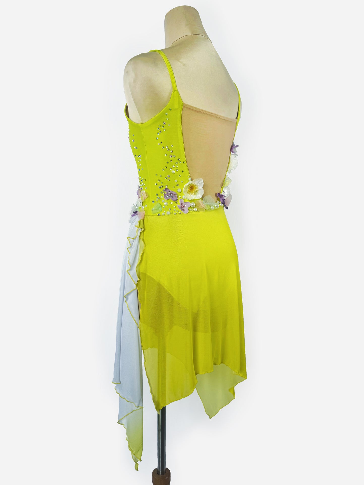 Yellow Sunshine Ice Skating Leotard