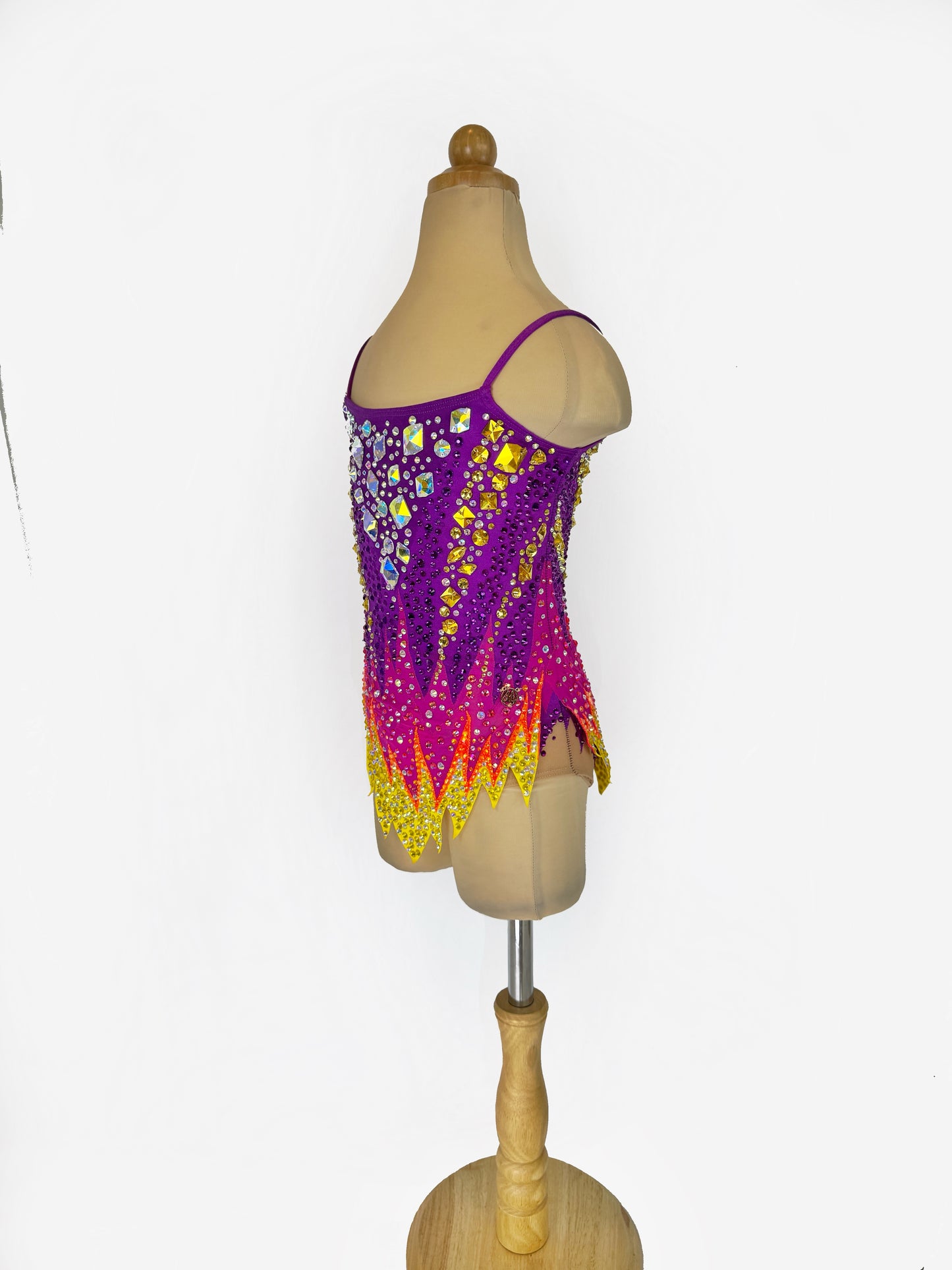 Fiery Sunset Rhythmic Gymnastics Leotard