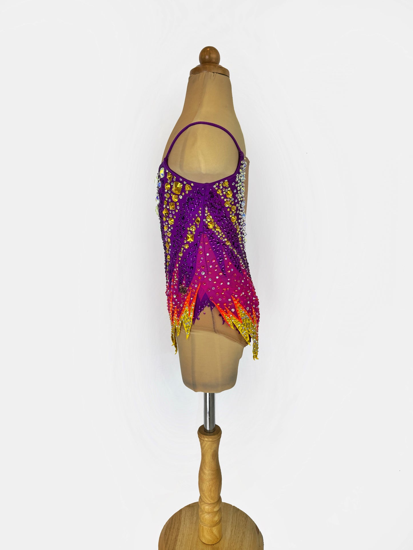 Fiery Sunset Rhythmic Gymnastics Leotard