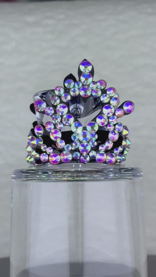 Prism Queen twin hair crown