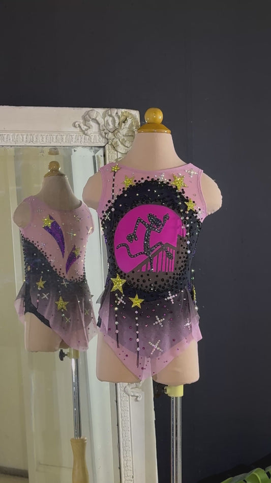 Starry Night Panther RG Leotard